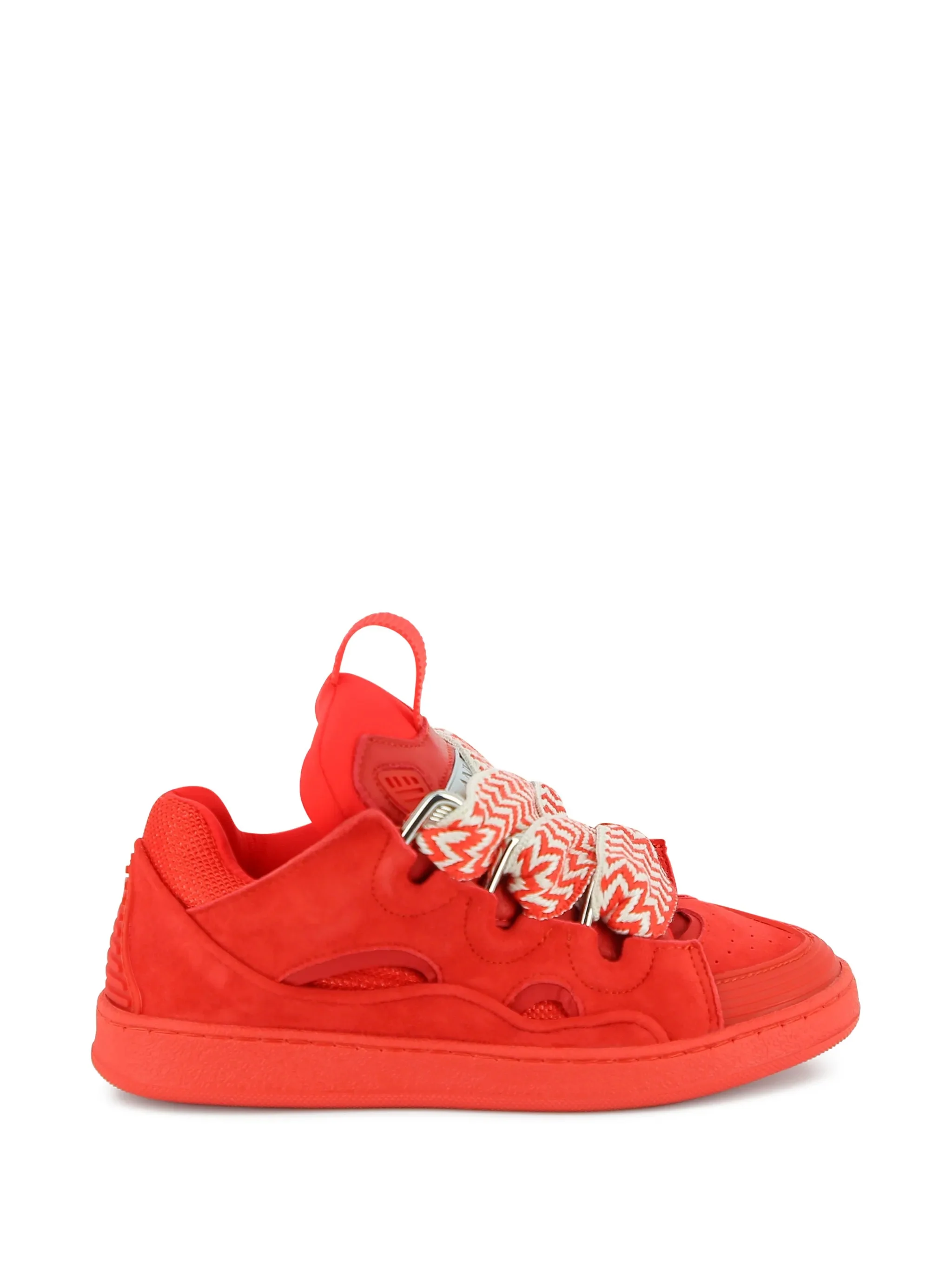 Lanvin Youth Front Fastening Sneakers with Pull-Tab - Image 2