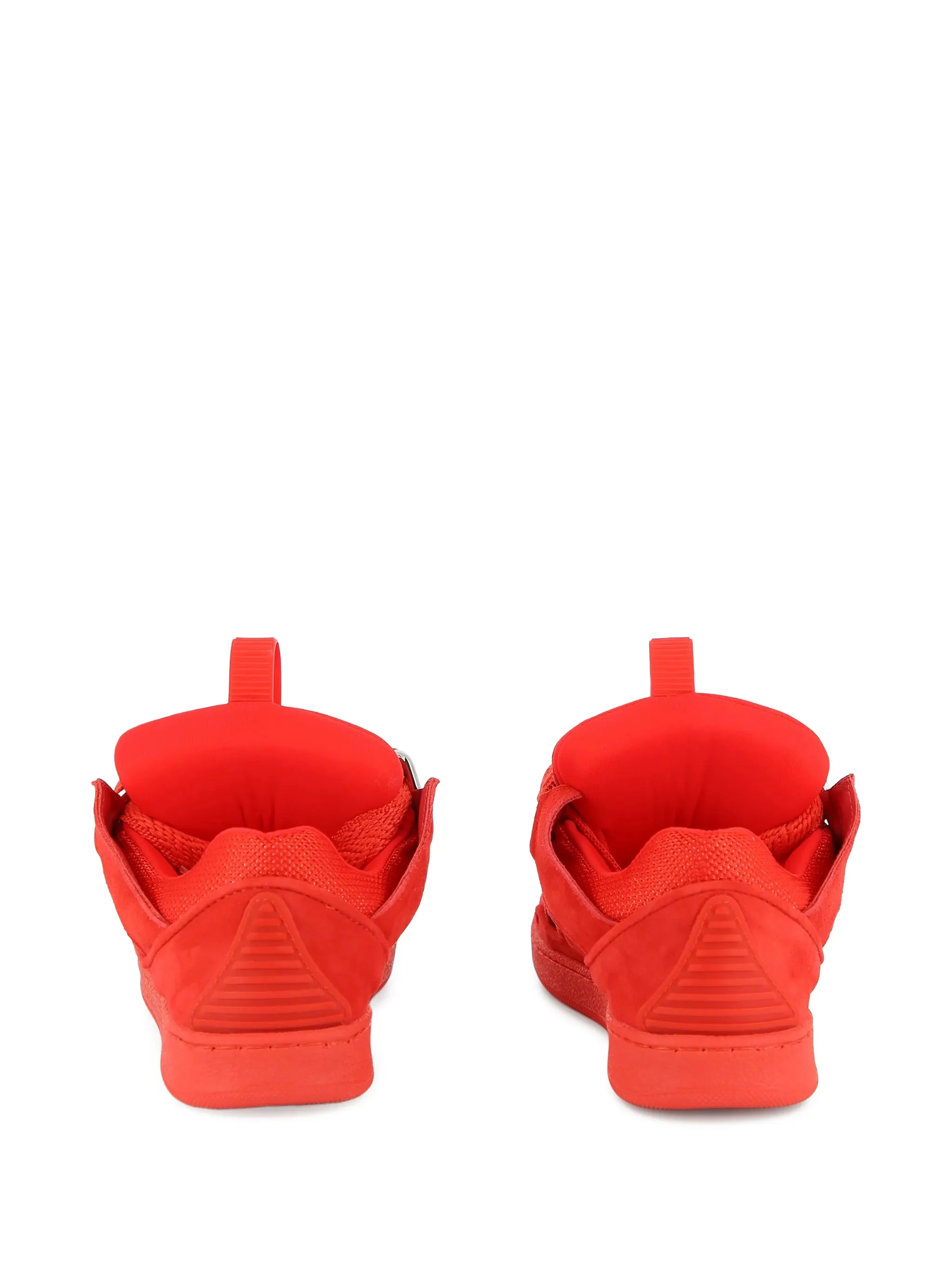 Lanvin Youth Front Fastening Sneakers with Pull-Tab - Image 3