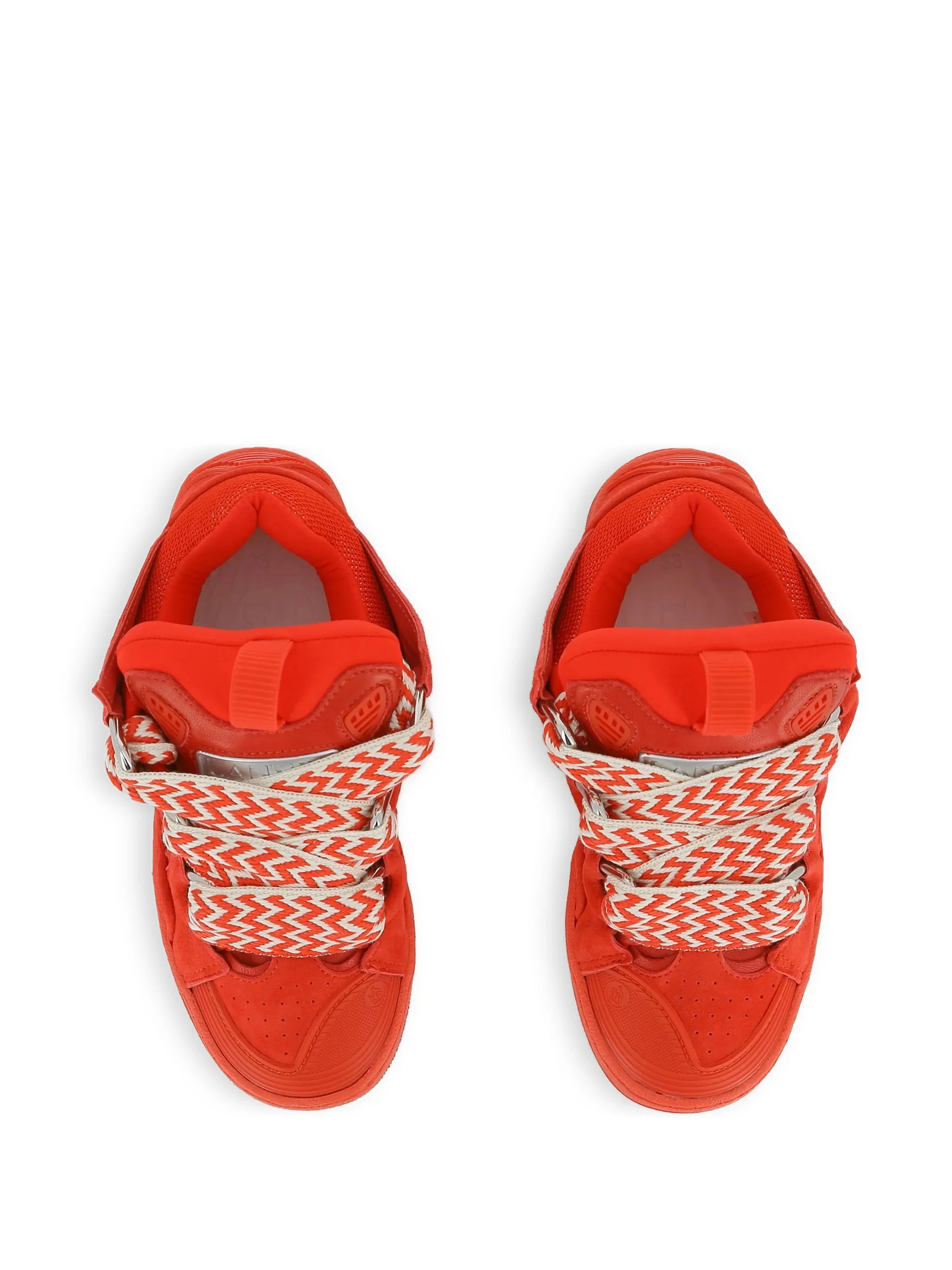 Lanvin Youth Front Fastening Sneakers with Pull-Tab - Image 4