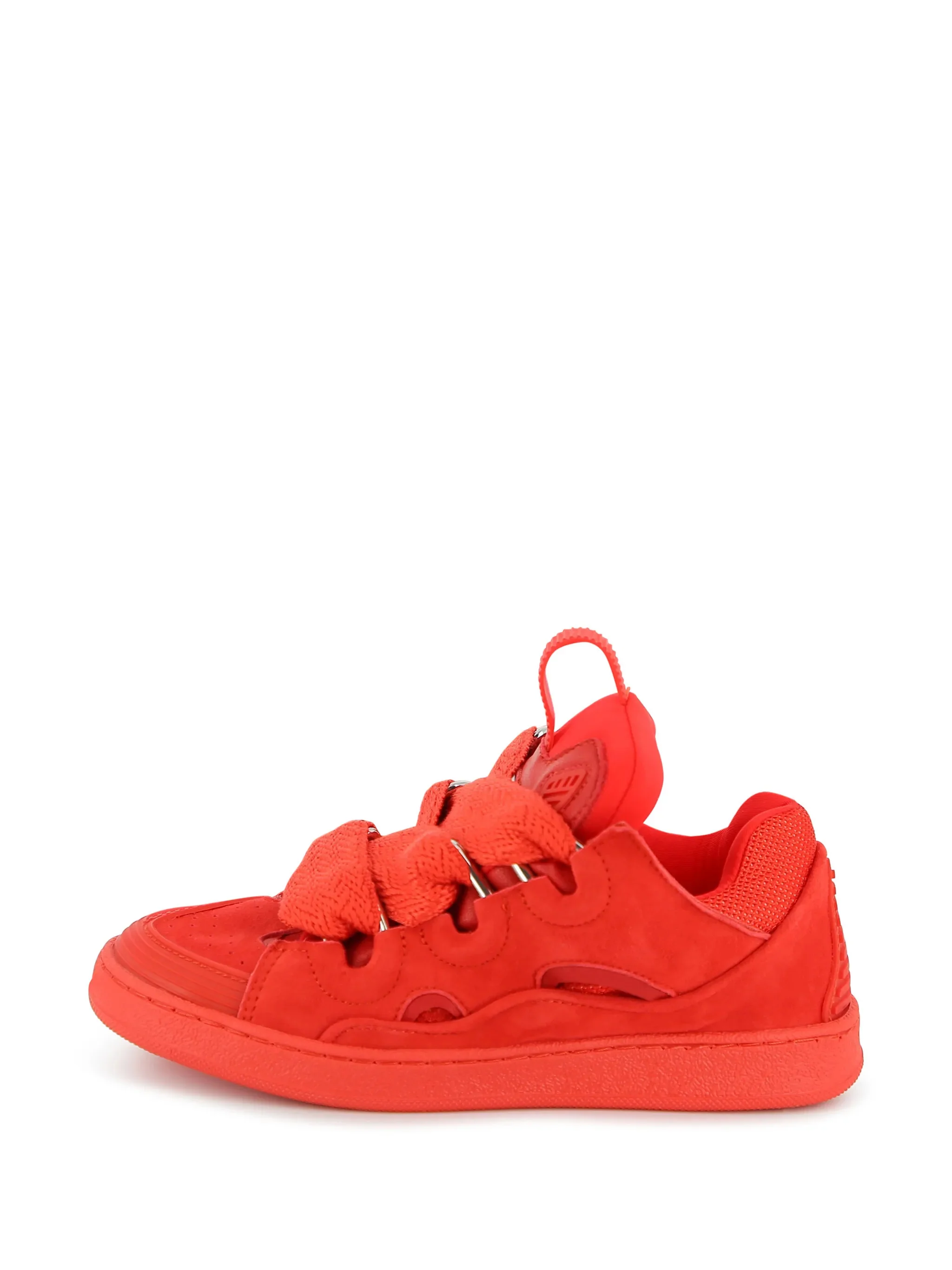 Lanvin Youth Front Fastening Sneakers with Pull-Tab - Image 6