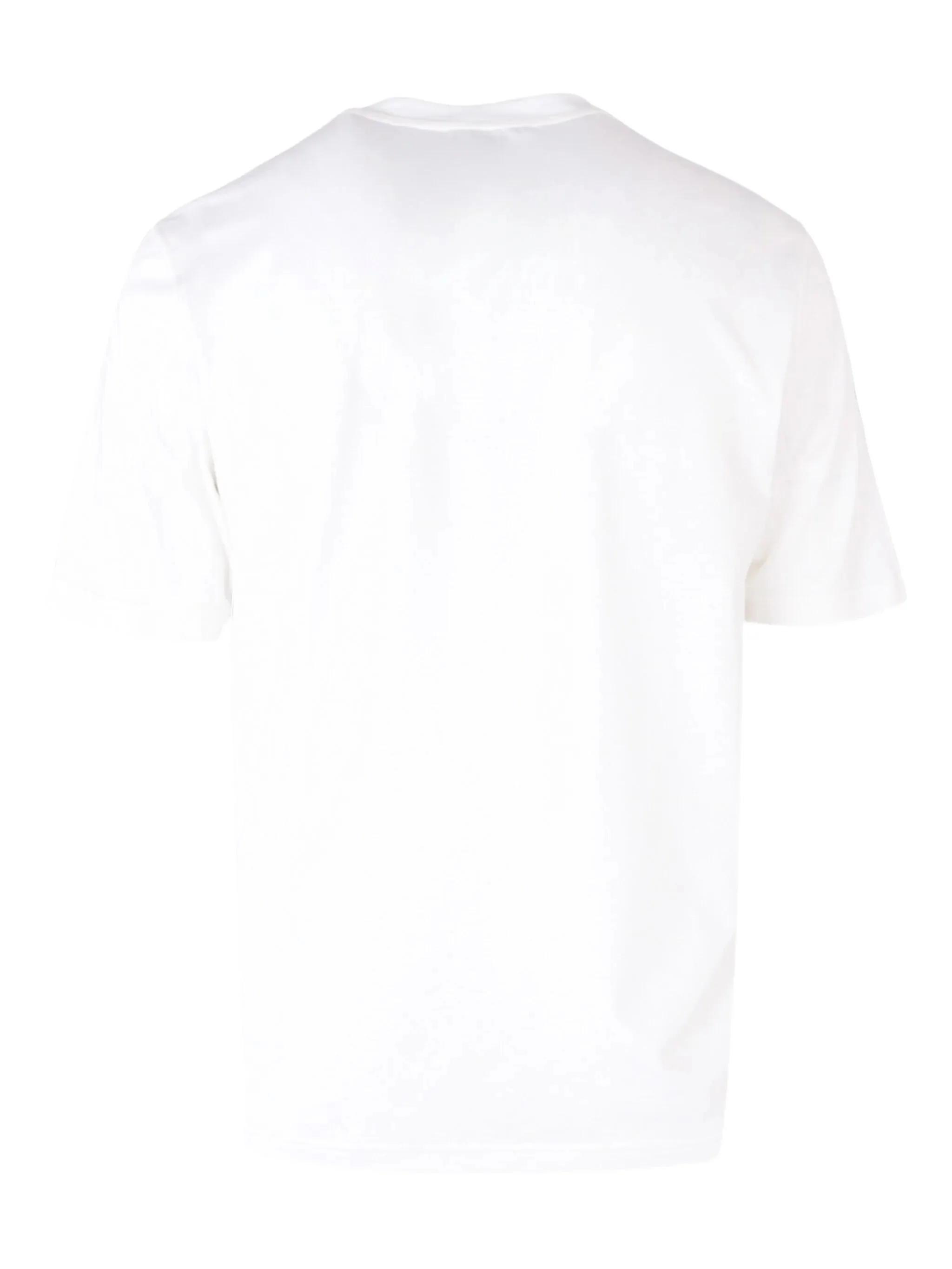Lardini Cotton and Silk Blend T-Shirt with Distinguished Neckline - Image 2