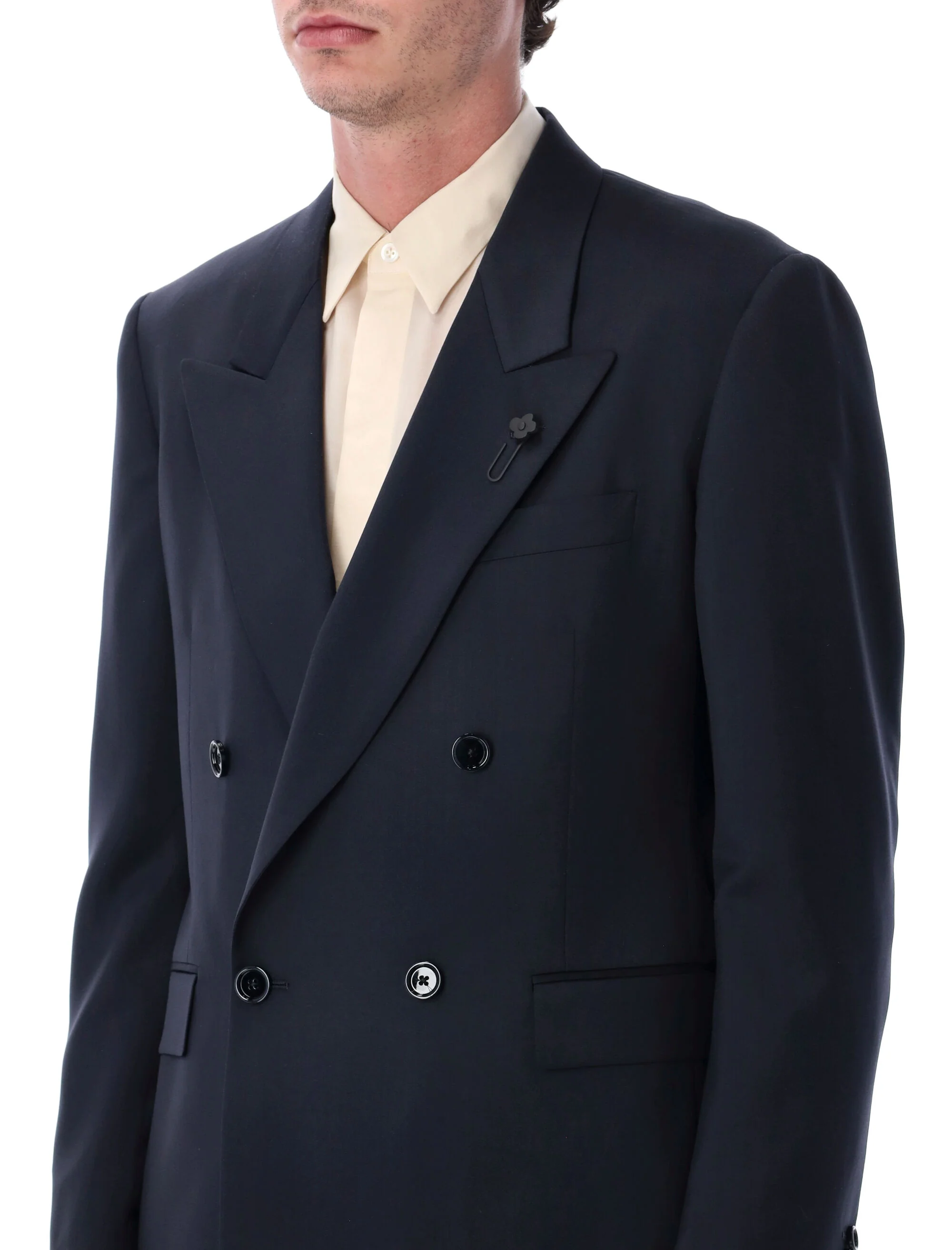 Lardini Double-breasted Four-button Blazer - Image 3