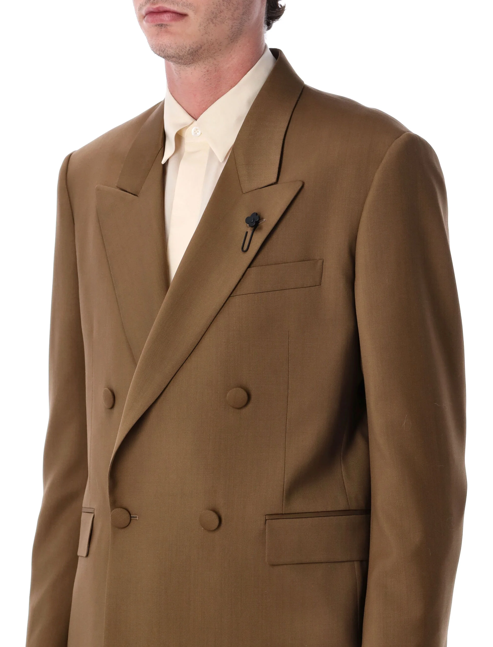 Lardini Double-breasted Four-button Jacket - Image 3