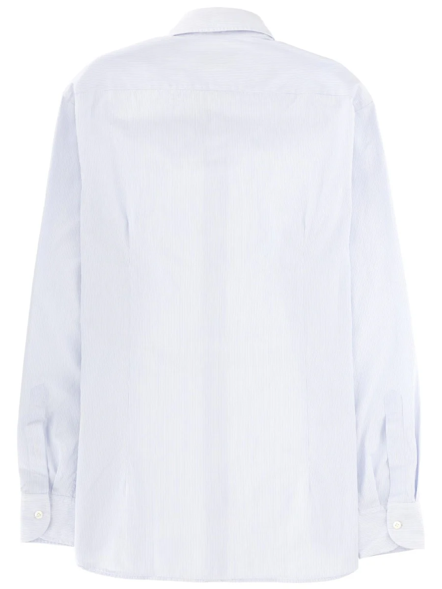 LARDINI Long-sleeved Striped Shirt - Image 2