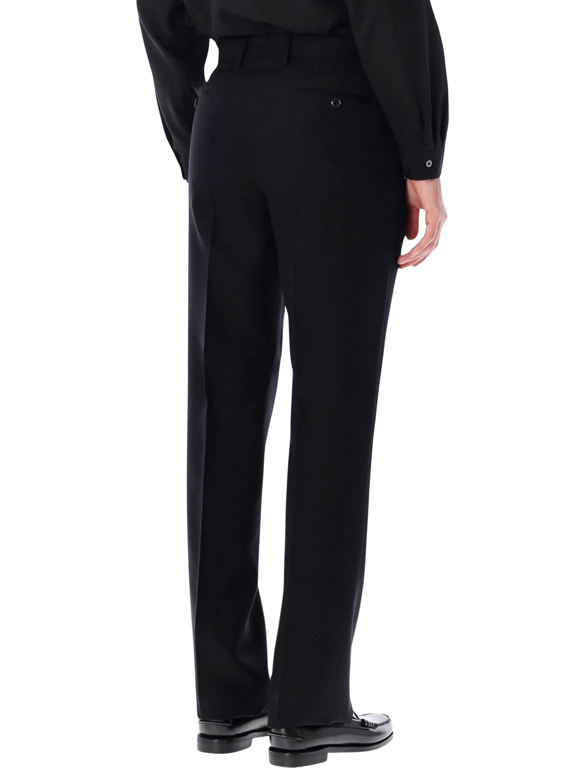 Lardini Mid-rise Cotton Slim Pants - Image 2