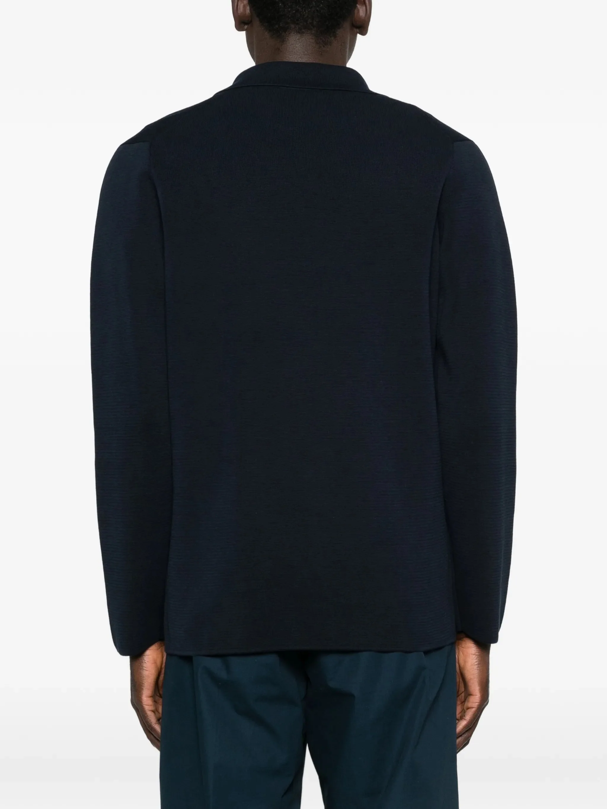 Lardini Notched Lapel Cardigan - Size M - Image 7