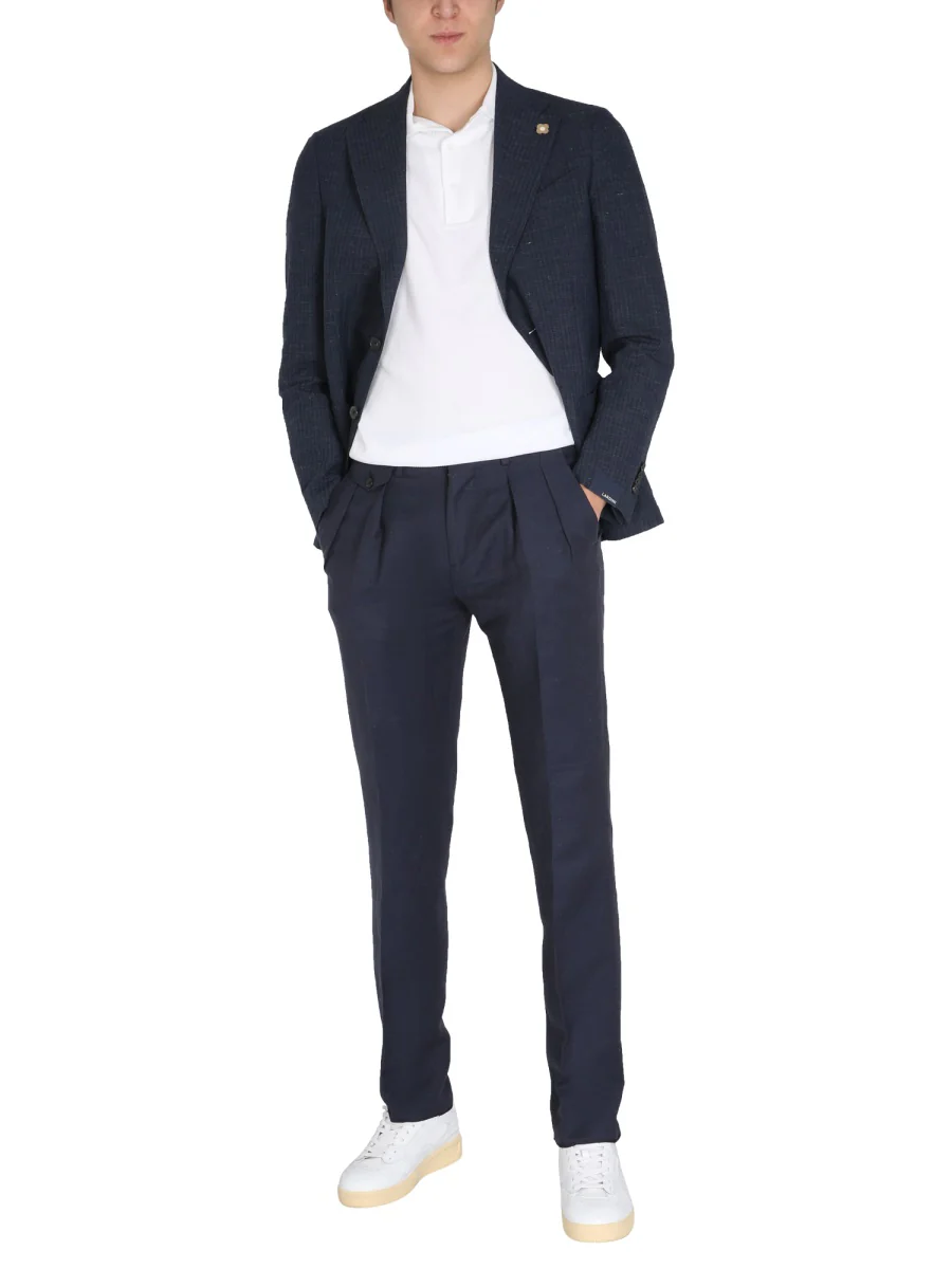 LARDINI Single-breasted Jacket - Image 2