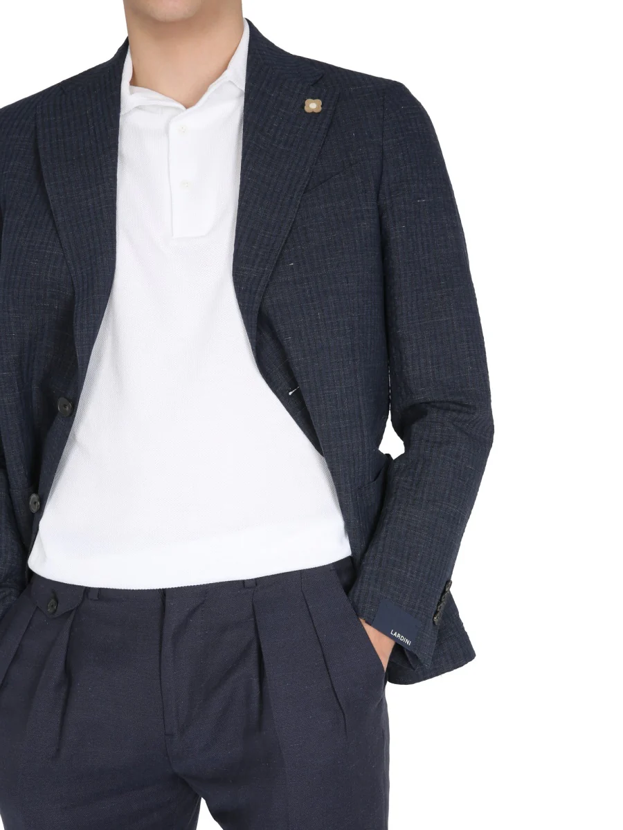 LARDINI Single-breasted Jacket - Image 4