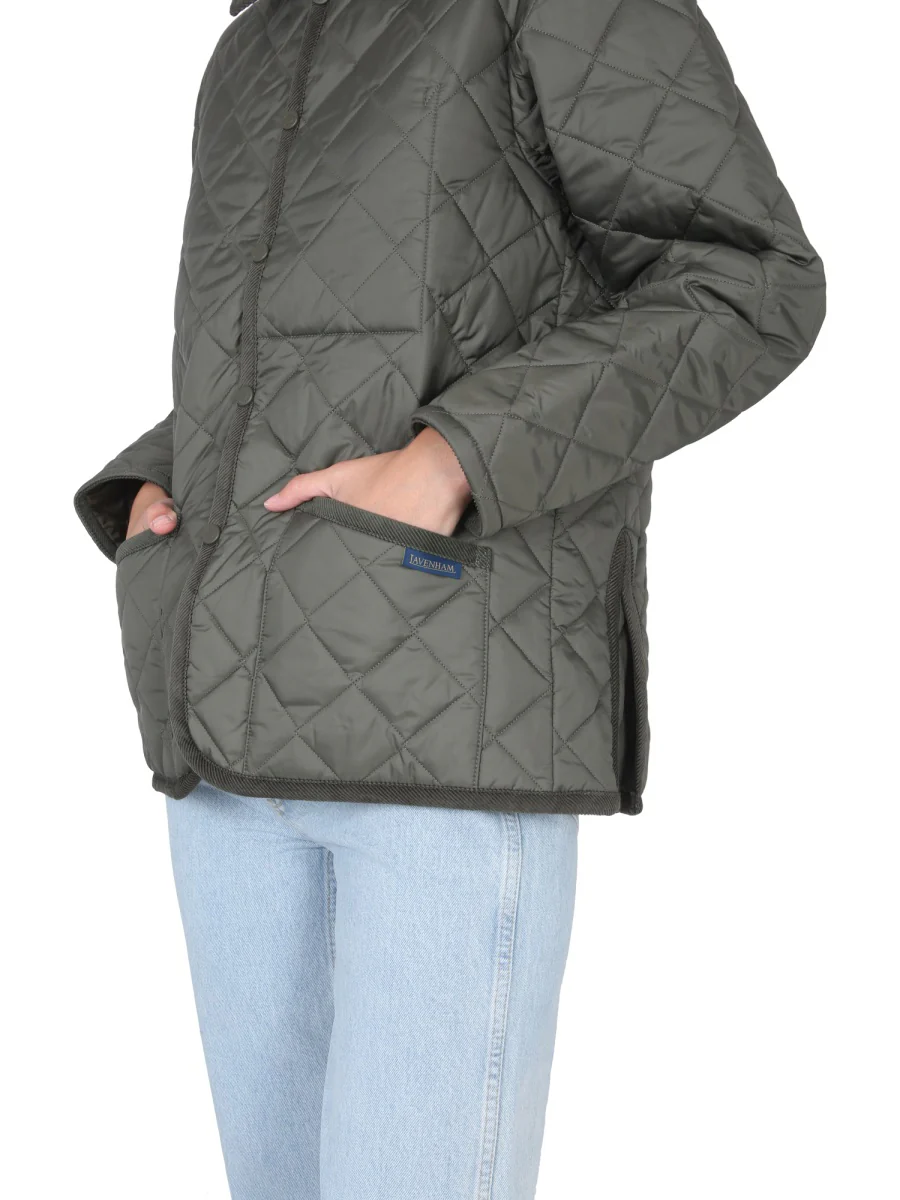 LAVENHAM Corduroy Quilted Jacket - Image 6