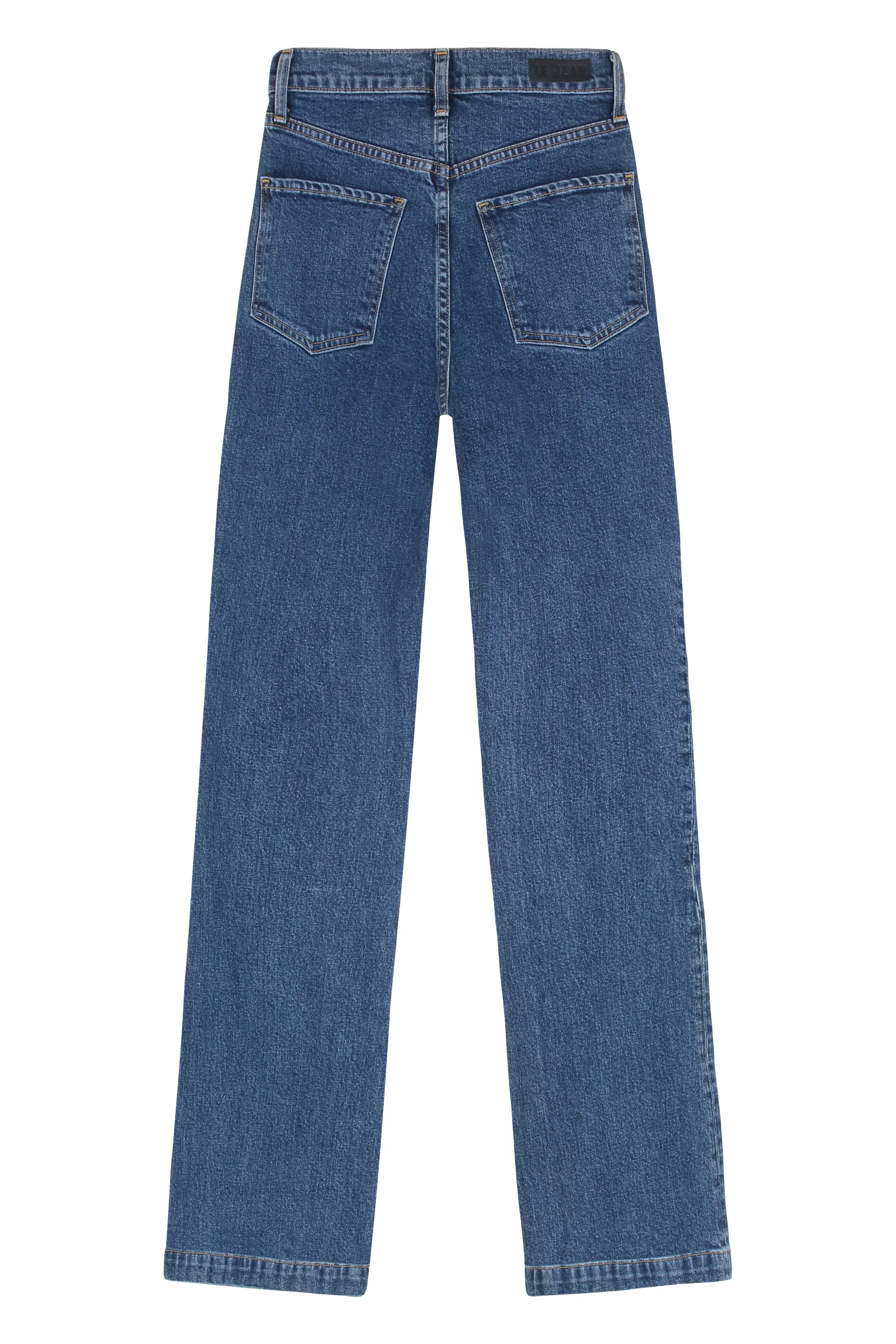 Le Jean Straight Leg Jeans with Flare - Women's Design - Image 2