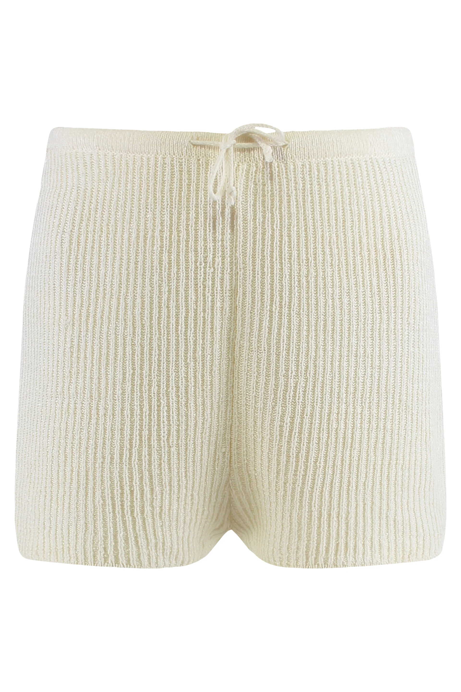 Le Kasha DARAW Linen Crochet Short