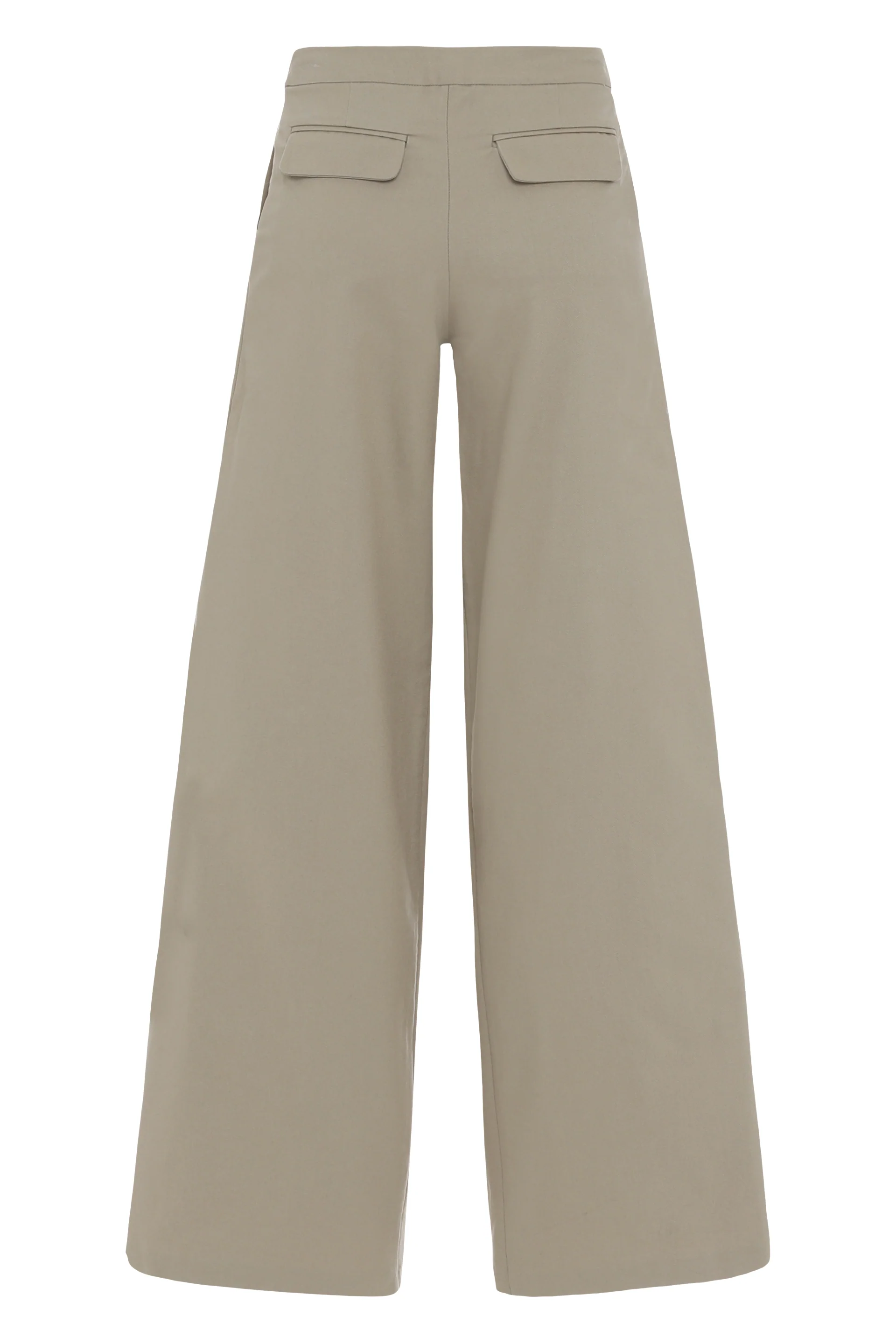 Le Kasha High Waist Wide-Cut Trousers - Image 2