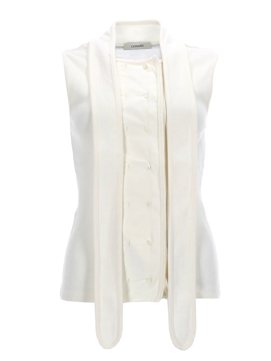 LEMAIRE Asymmetrical Fitted Top