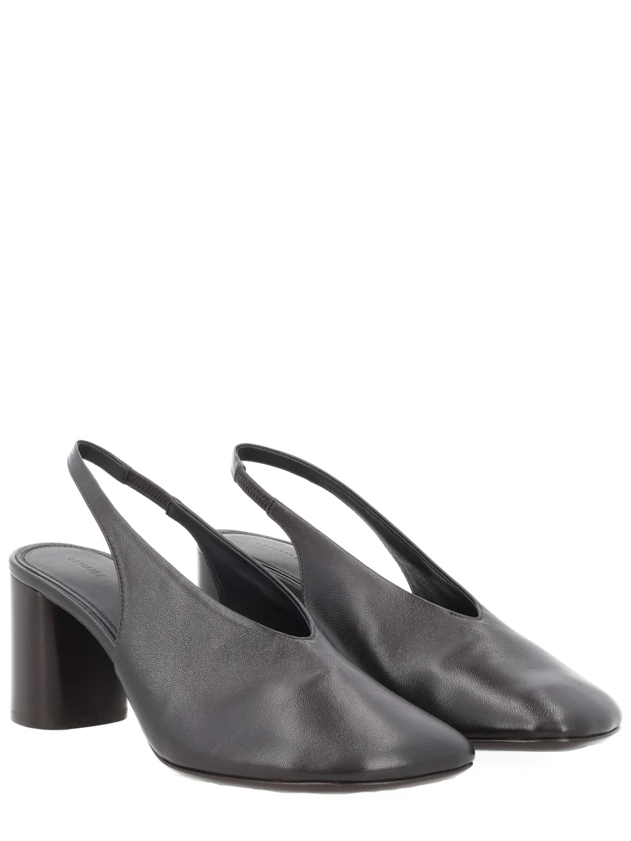 LEMAIRE Glove Slingback Pumps 80 MM Heel in Leather - Smooth Lambskin Leather - Women - Image 5