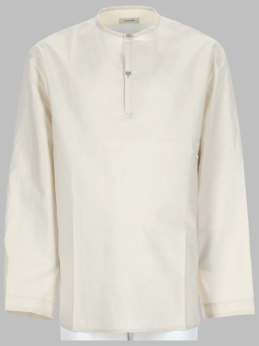 Lemaire Men's Elegant Top with Silk Blend