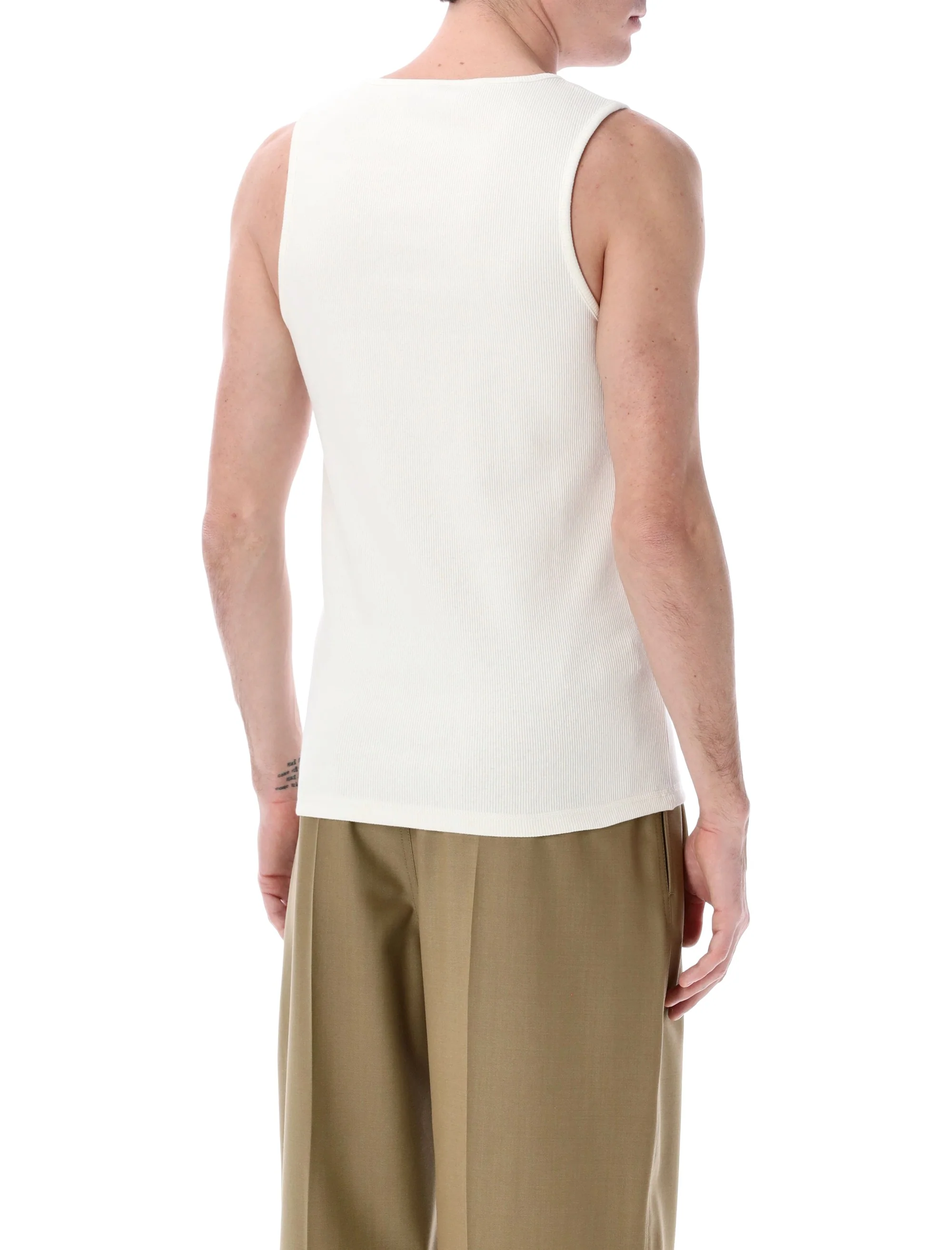 LEMAIRE RIB TANK TOP in COTTON JERSEY - Image 2