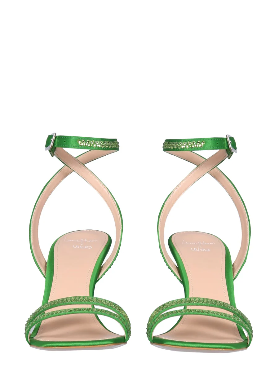 LEONIE HANNE X LIU JO Camellia Embellished Sandals - Image 2