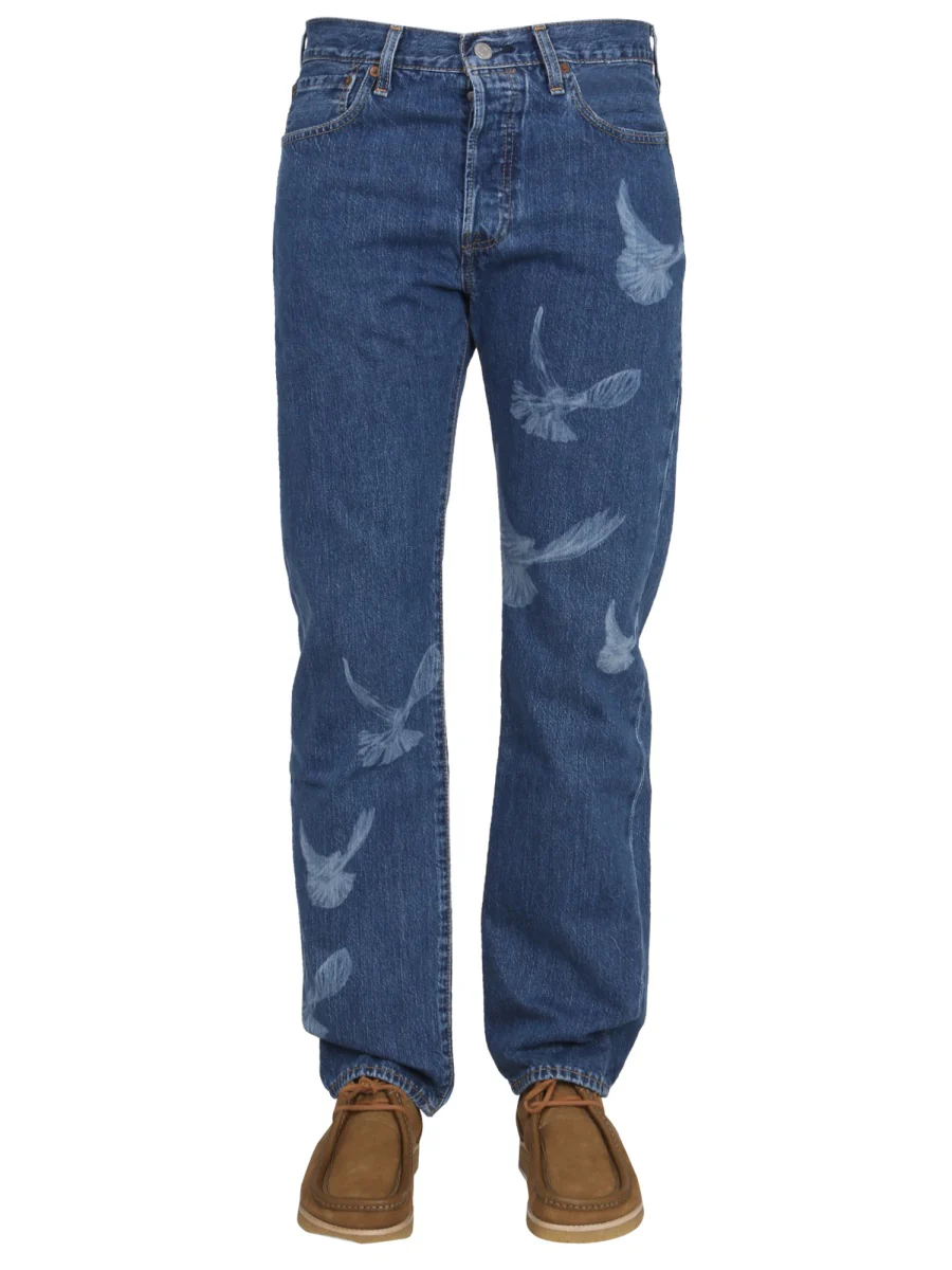LEVI’S BY 3.PARADIS Printed 501 Jeans