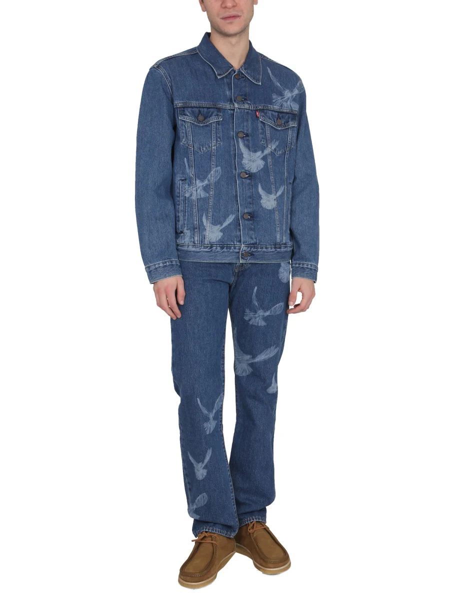 LEVI’S BY 3.PARADIS Printed 501 Jeans - Image 6