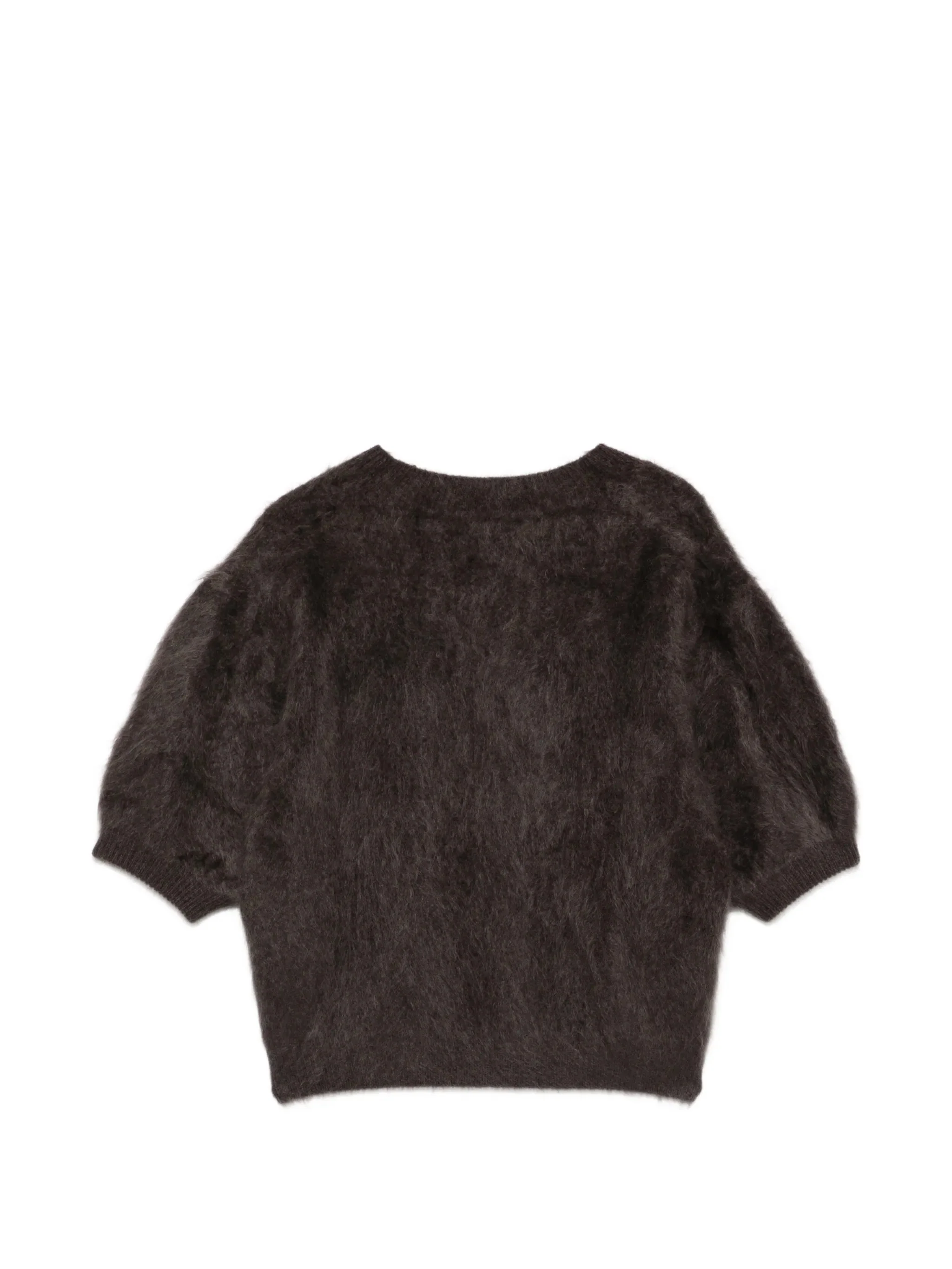 Lisa Yang Elegant Puff Sleeve Cashmere Sweater - Size 0 - Image 2