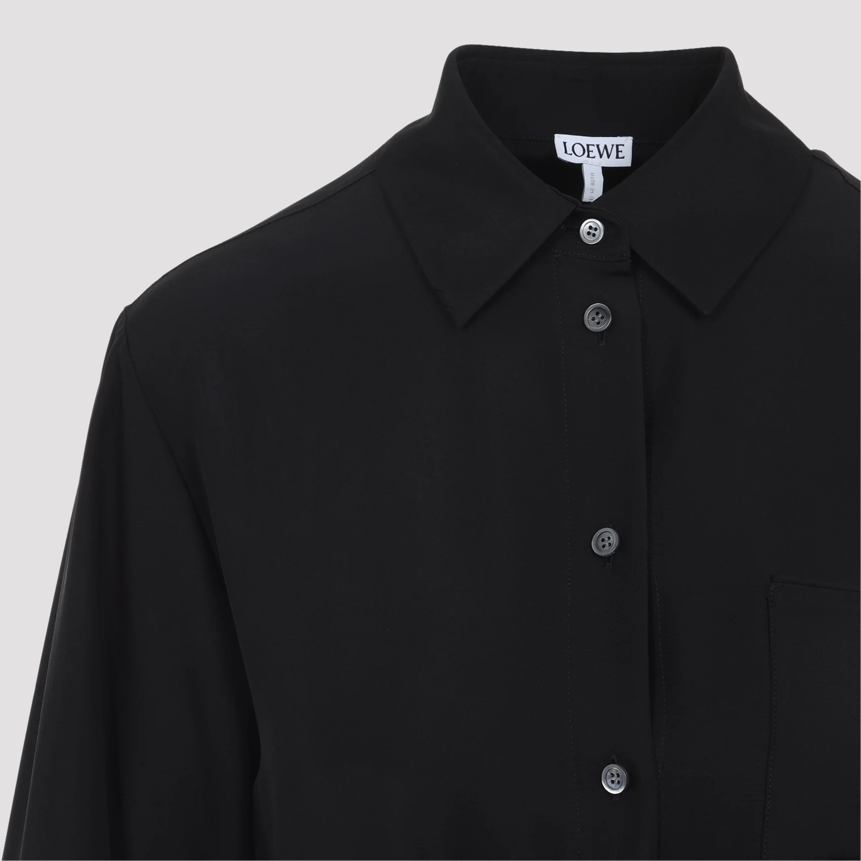 Loewe Belted Blouse in Silk - Image 6