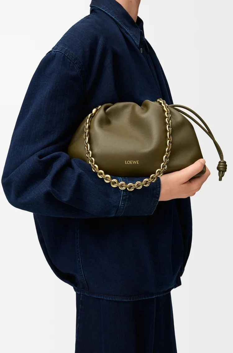 LOEWE Medium Flamenco Purse in Mellow Nappa Lambskin - Image 2