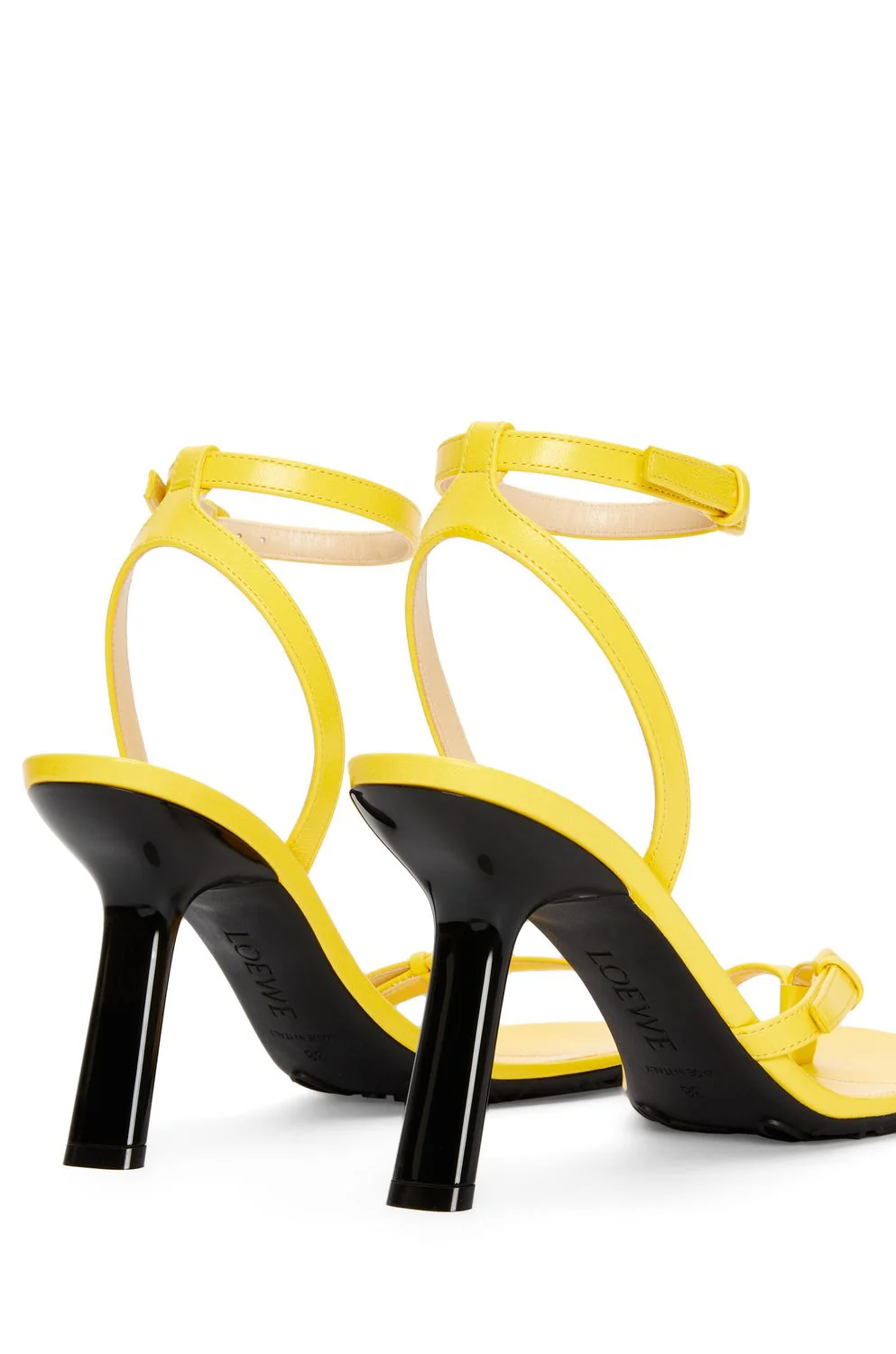 LOEWE Paula's Ibiza Petal Anagram Leather Sandals - Image 4