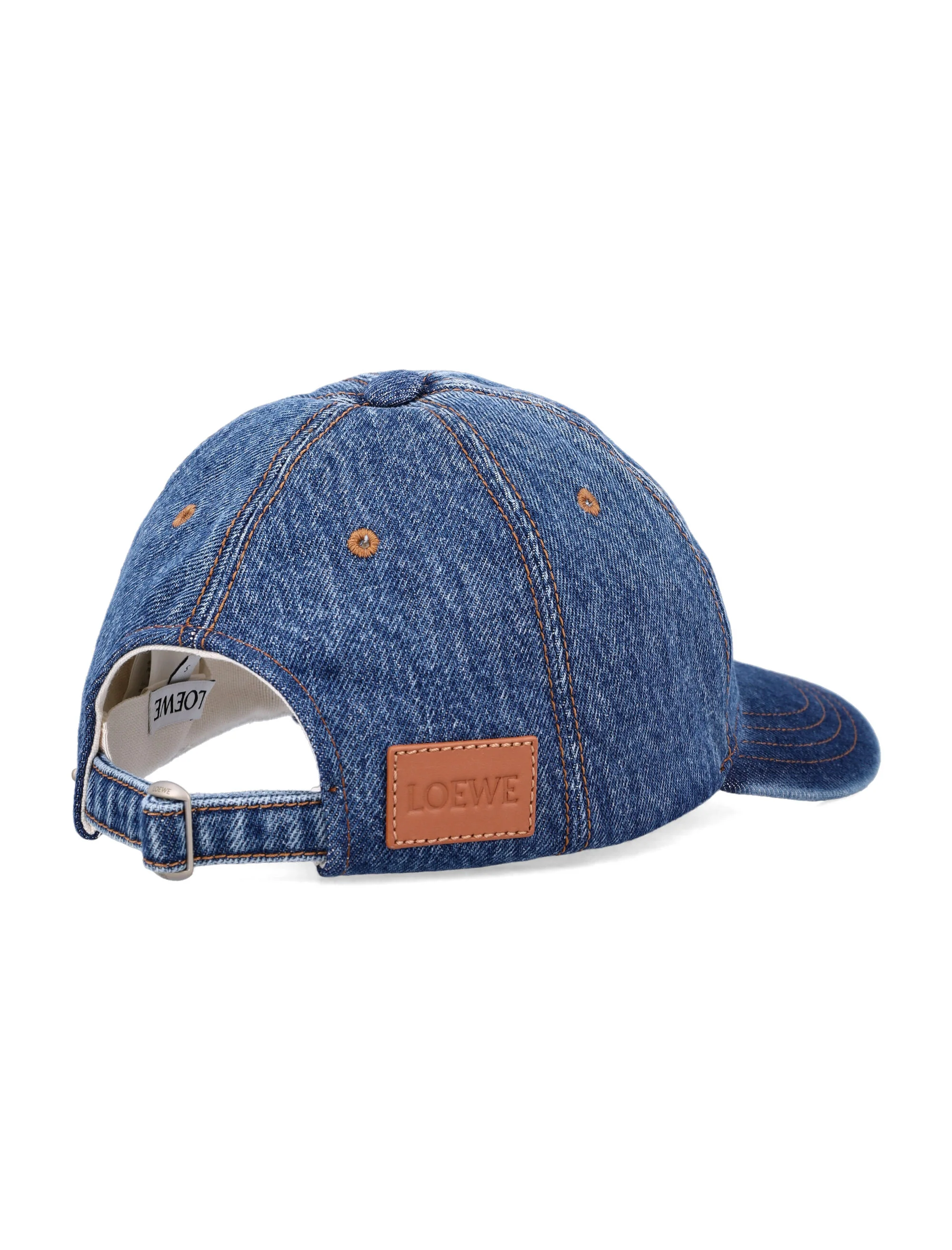 Loewe Structured Logo Cap with Contrast Stitching and Adjustable Fit - Image 2