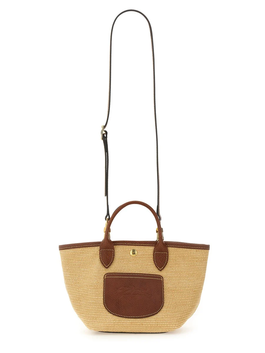 LONGCHAMP Le Pliage Collection XS Basket Bag - Canvas - Image 6