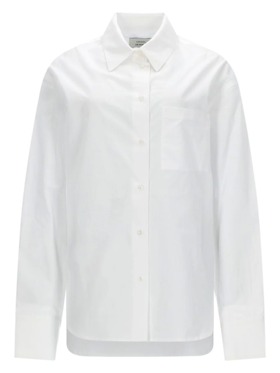 LOULOU DE SAISON Lee Flared Hem Shirt