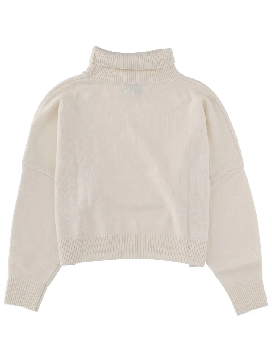 LOULOU DE SAISON Luke Merino Wool and Cashmere-blend Sweater - Image 2
