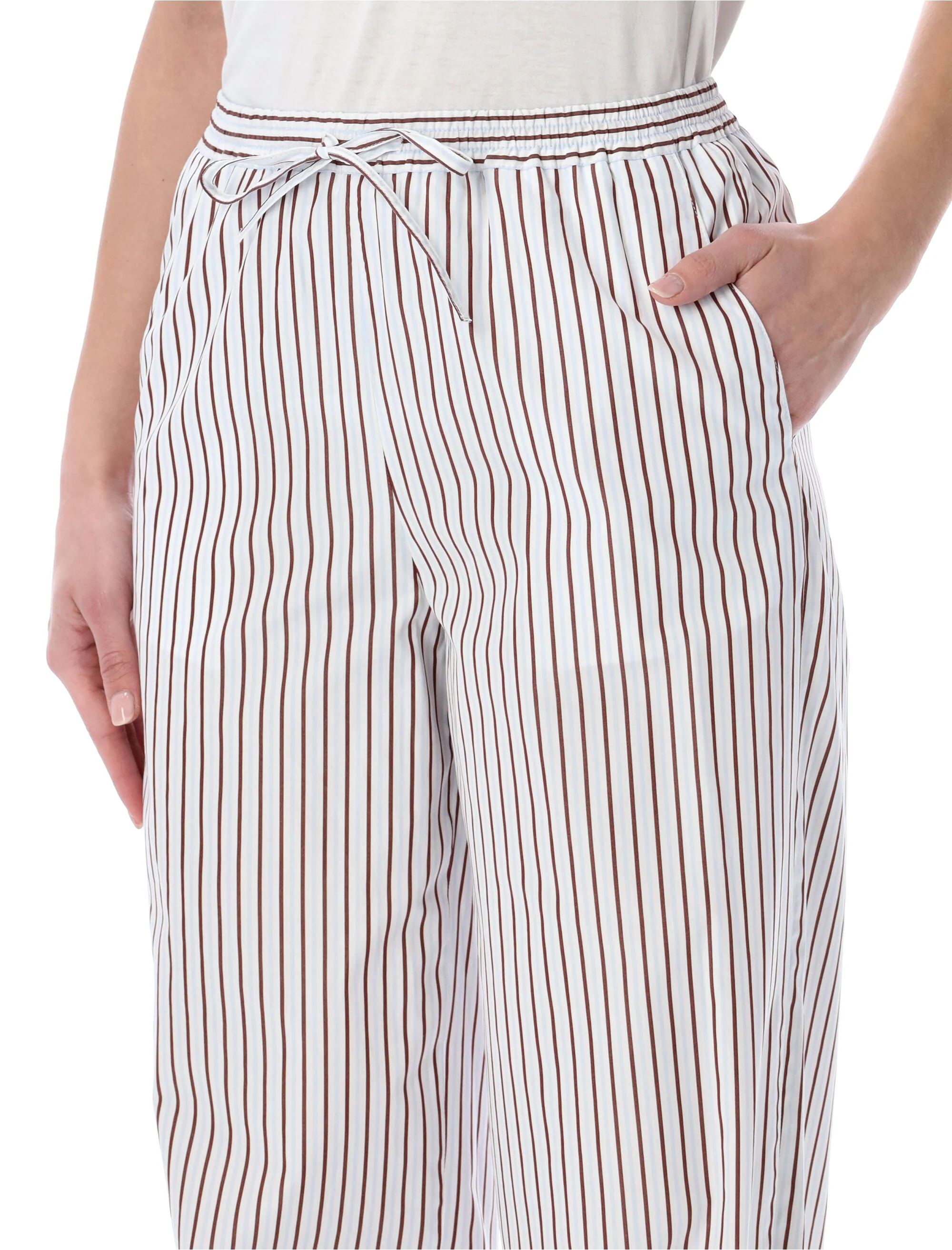 Loulou Elevated Straight-Leg Trousers for Women - Size L - Image 3
