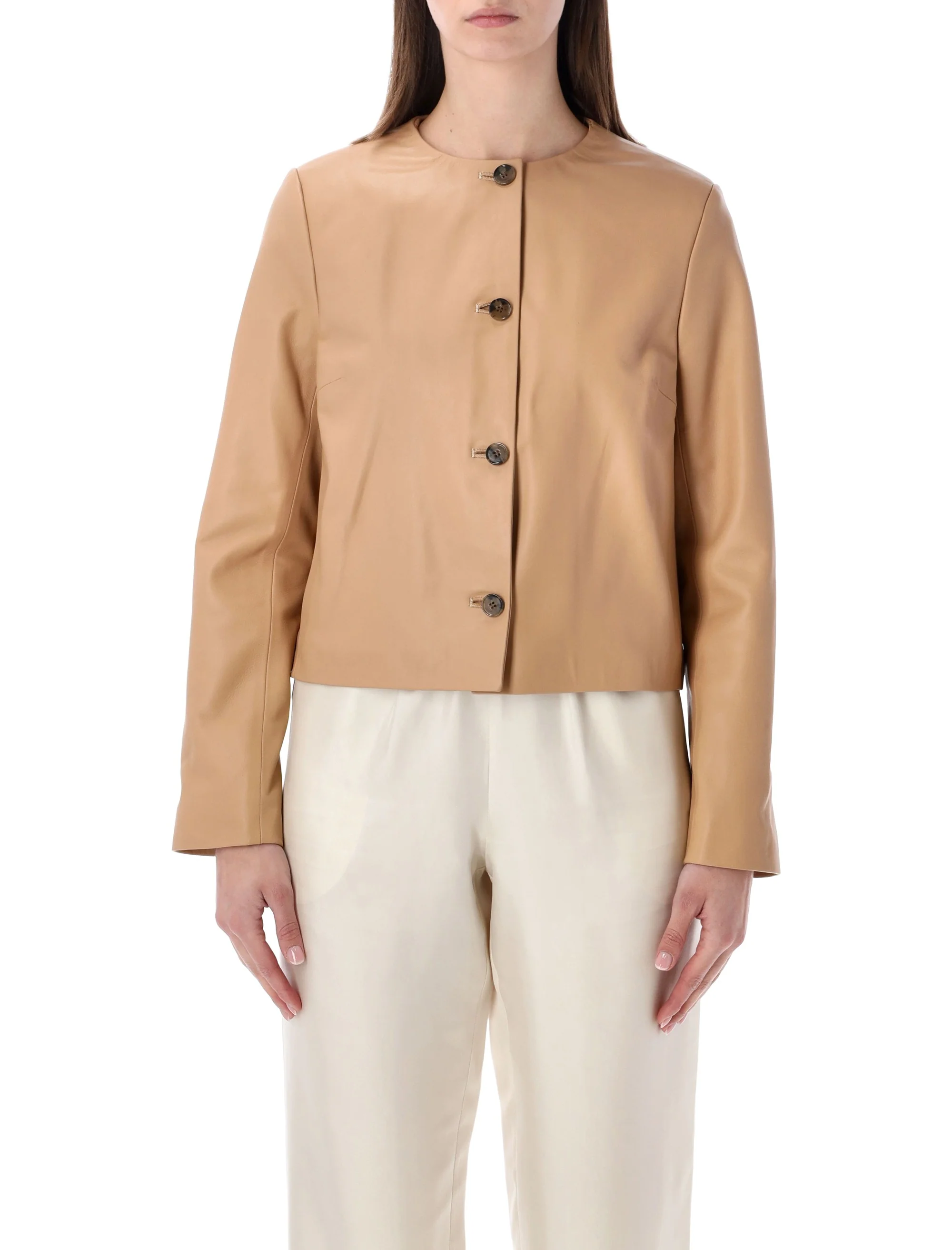LOULOU Raho Plongé Leather Jacket