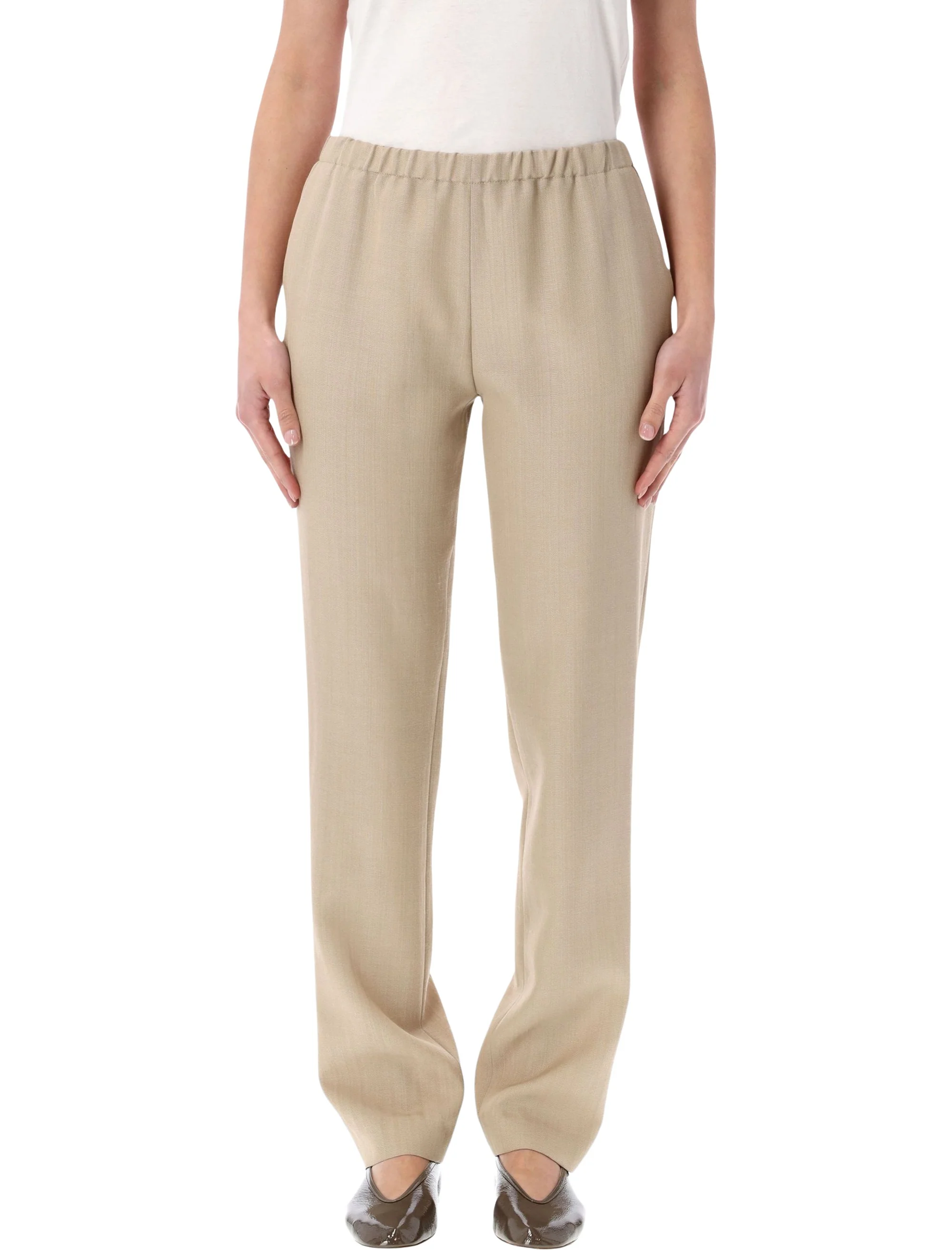 LOULOU Refined Mini Straight-Leg Trousers - Size 36