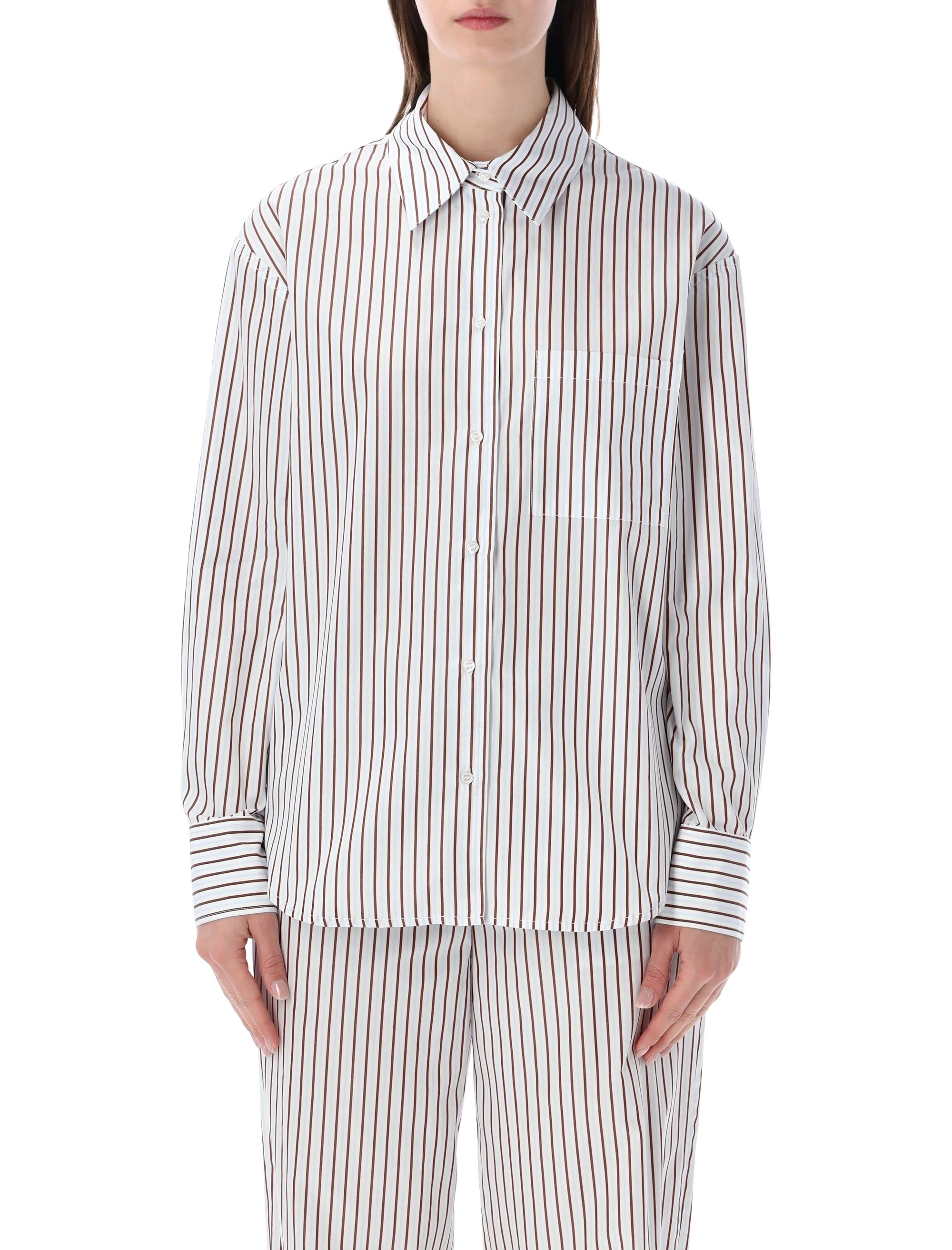 Loulou The Oversized Mini Shirt - Size L