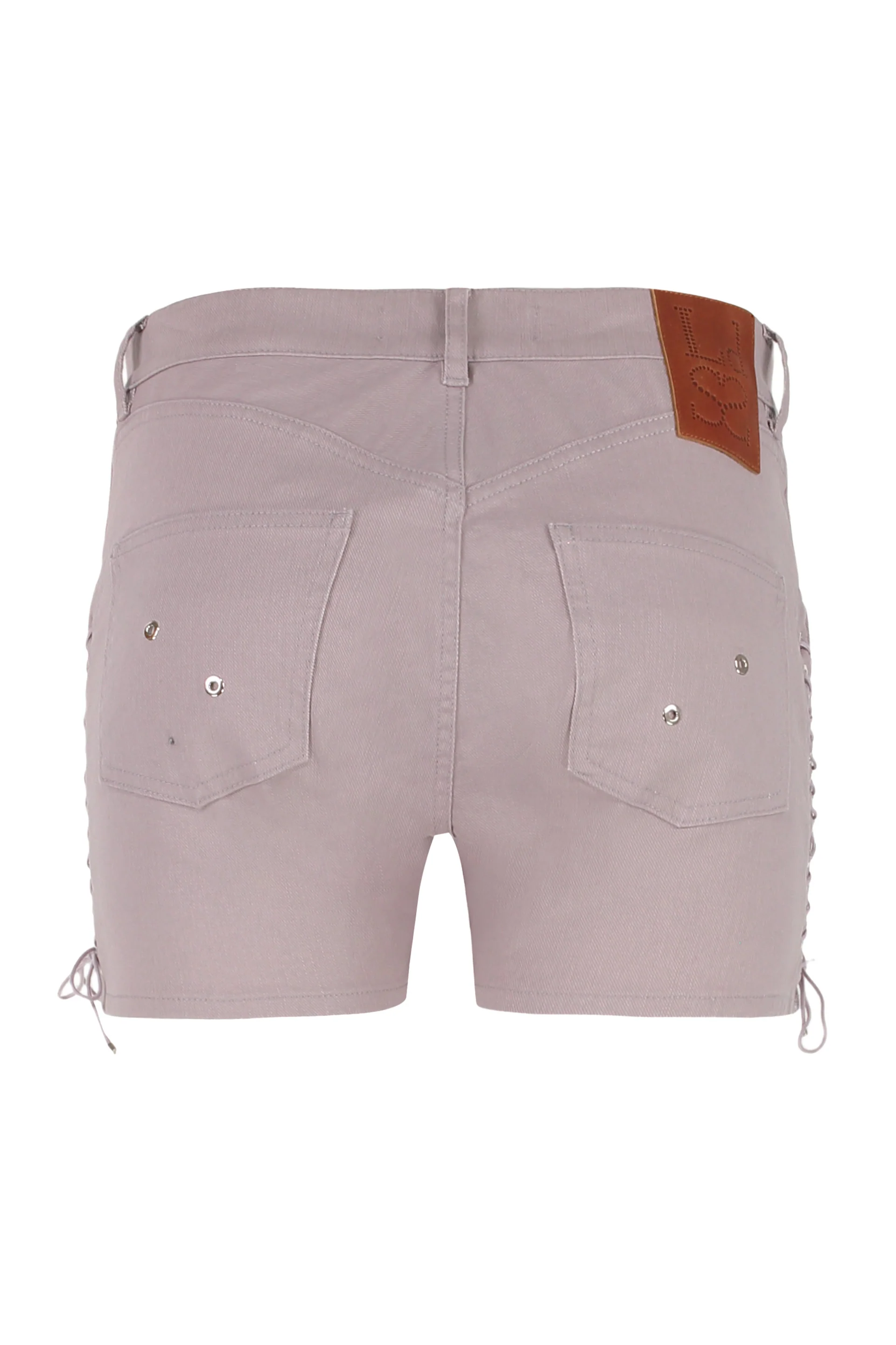 Ludovic de Saint Sernin Lace-up Cotton Shorts - Image 2