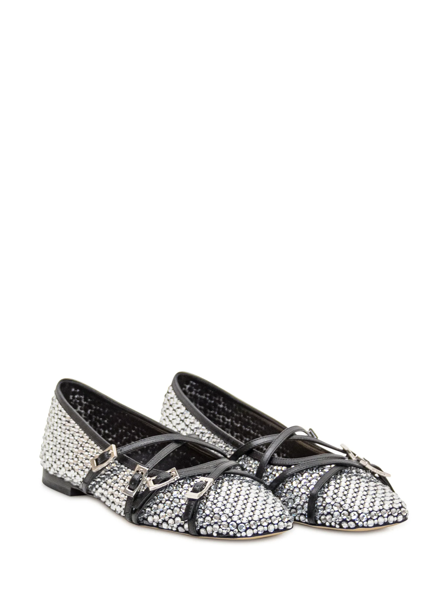 Mach & Mach Stylish Ballerine Flats with Mesh Detail - Image 2