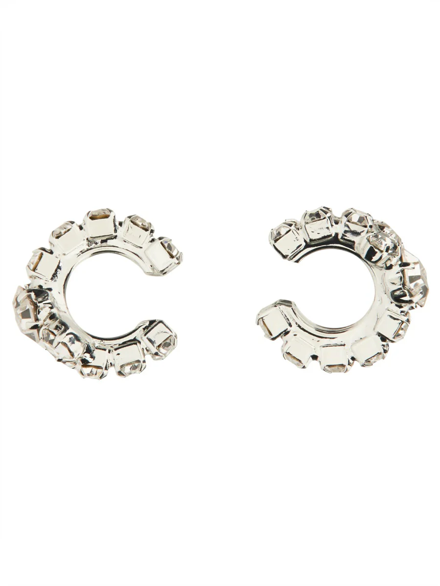 MAGDA BUTRYM Brass Crystal Earrings - Image 3