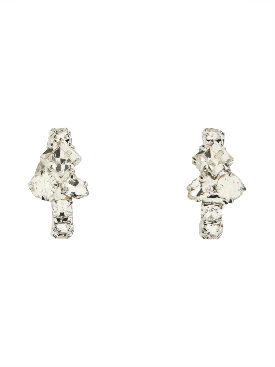 MAGDA BUTRYM Brass Crystal Earrings - Image 4