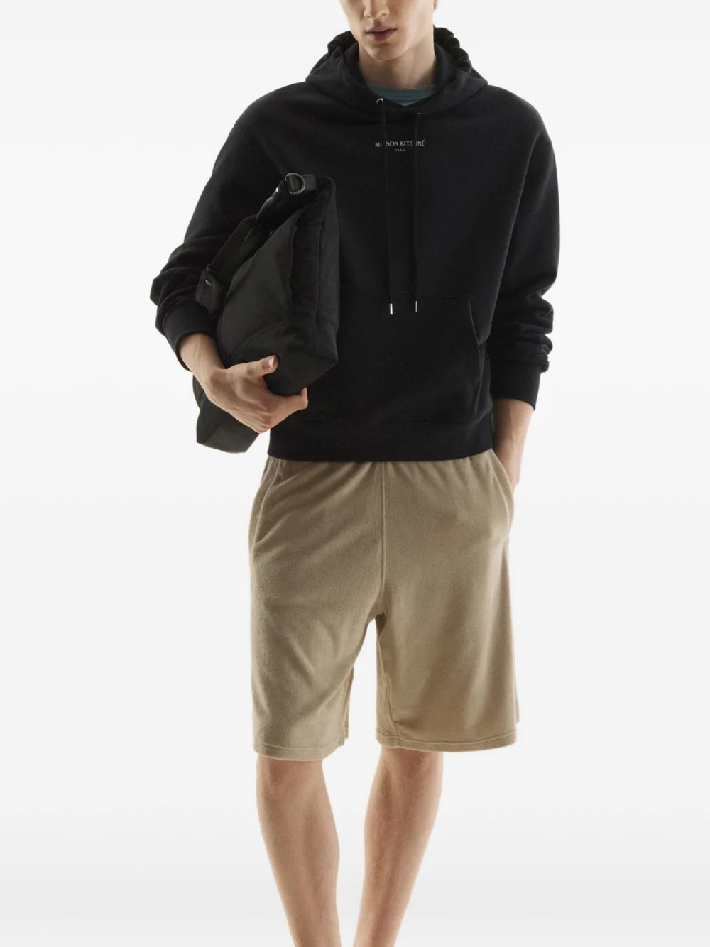 Maison Kitsuné Comfort PaintRIS Hoodie for Men - Image 3