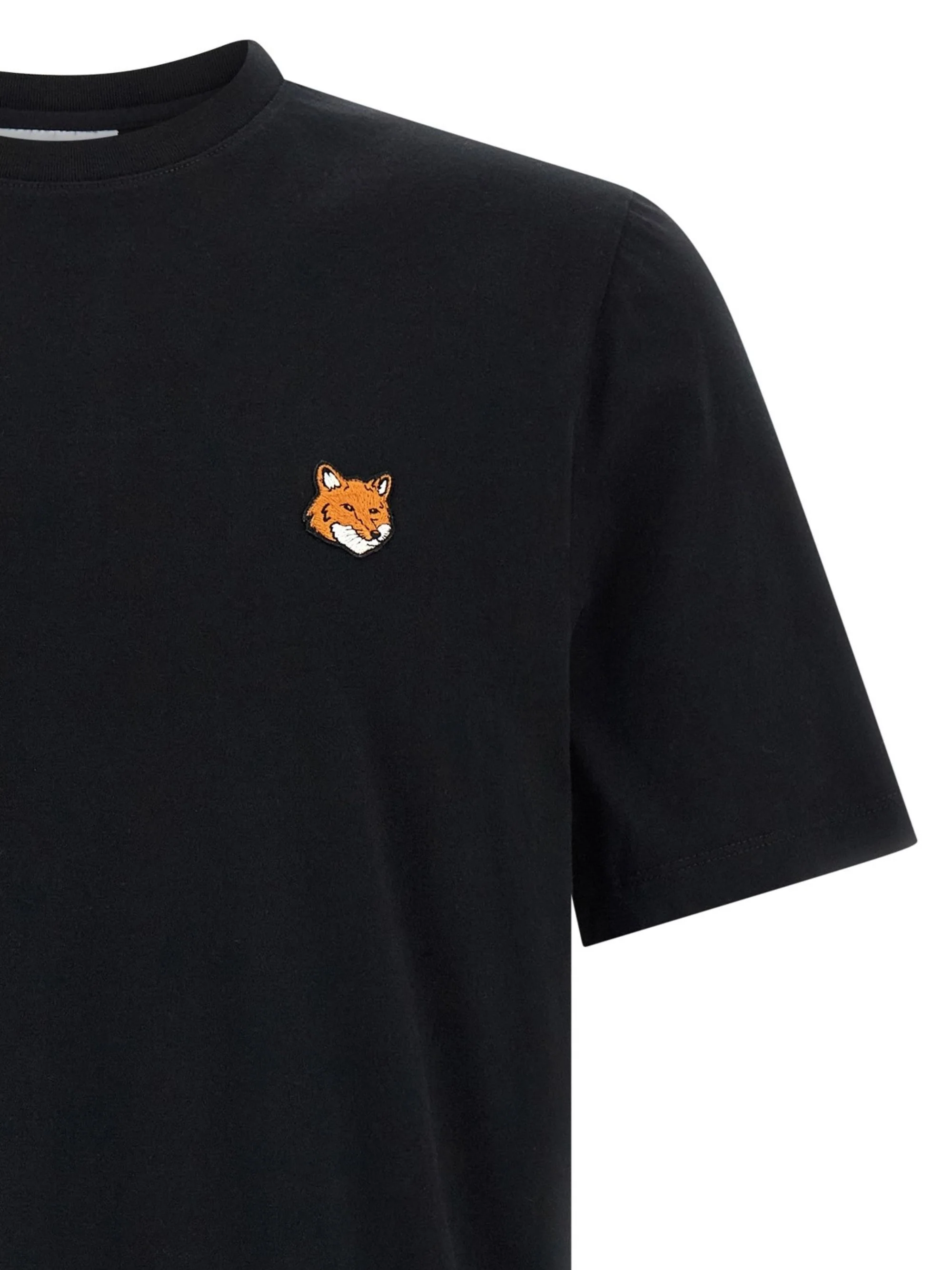 Maison Kitsune Crew Neck Cotton T-Shirt with Logo - SS26 - Image 5
