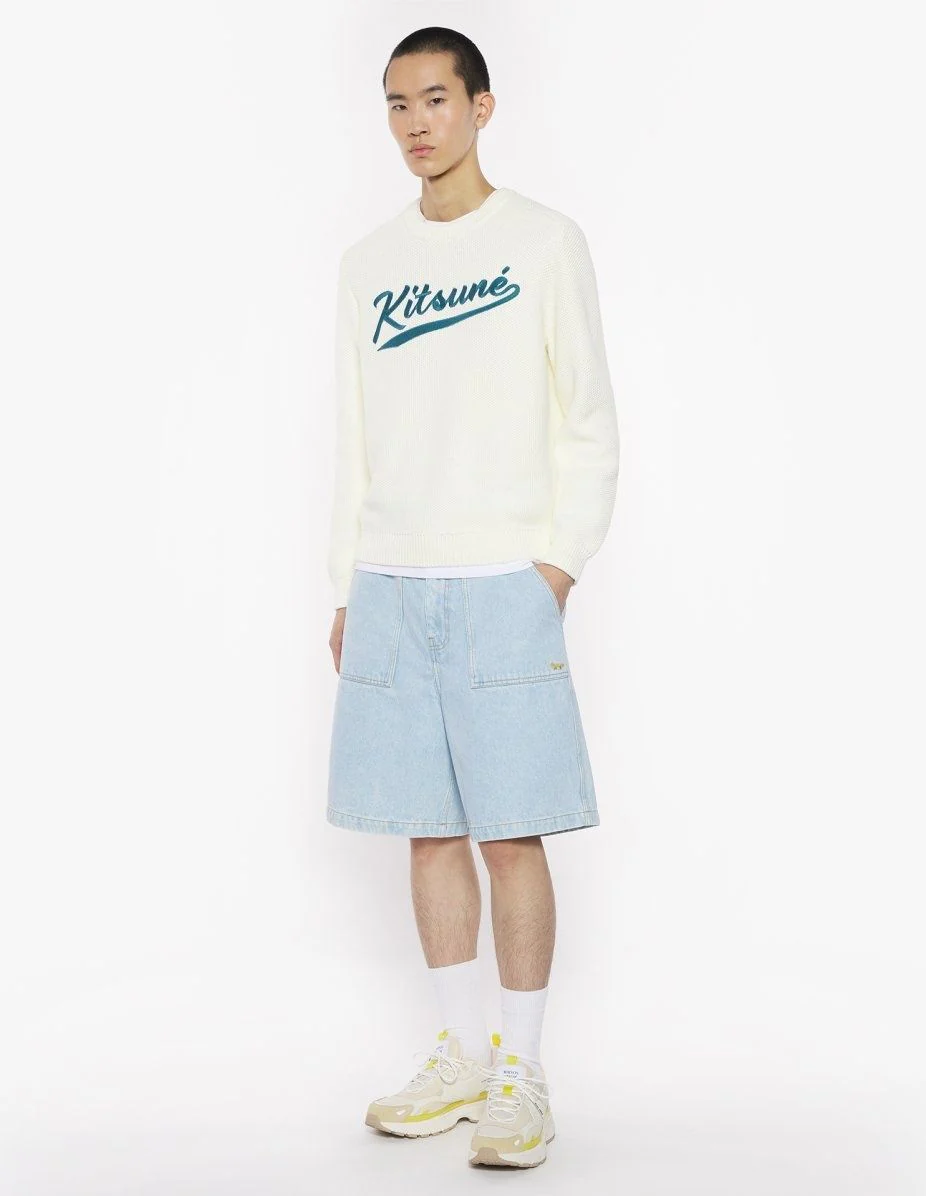 Maison Kitsuné Embroidered Mesh Jumpsuit for Men - SS25 Collection - Image 2