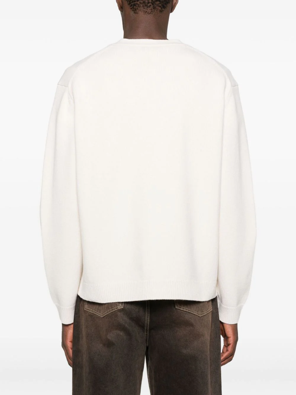 Maison Kitsuné Fox Head Merino Regular Cardigan - Image 5