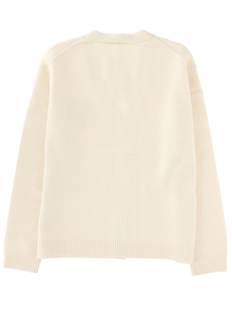 Maison Kitsuné Fox Head Merino Regular Cardigan - Image 7