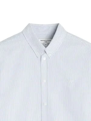 Maison Kitsuné Fox Stripe Regular Shirt - Image 5