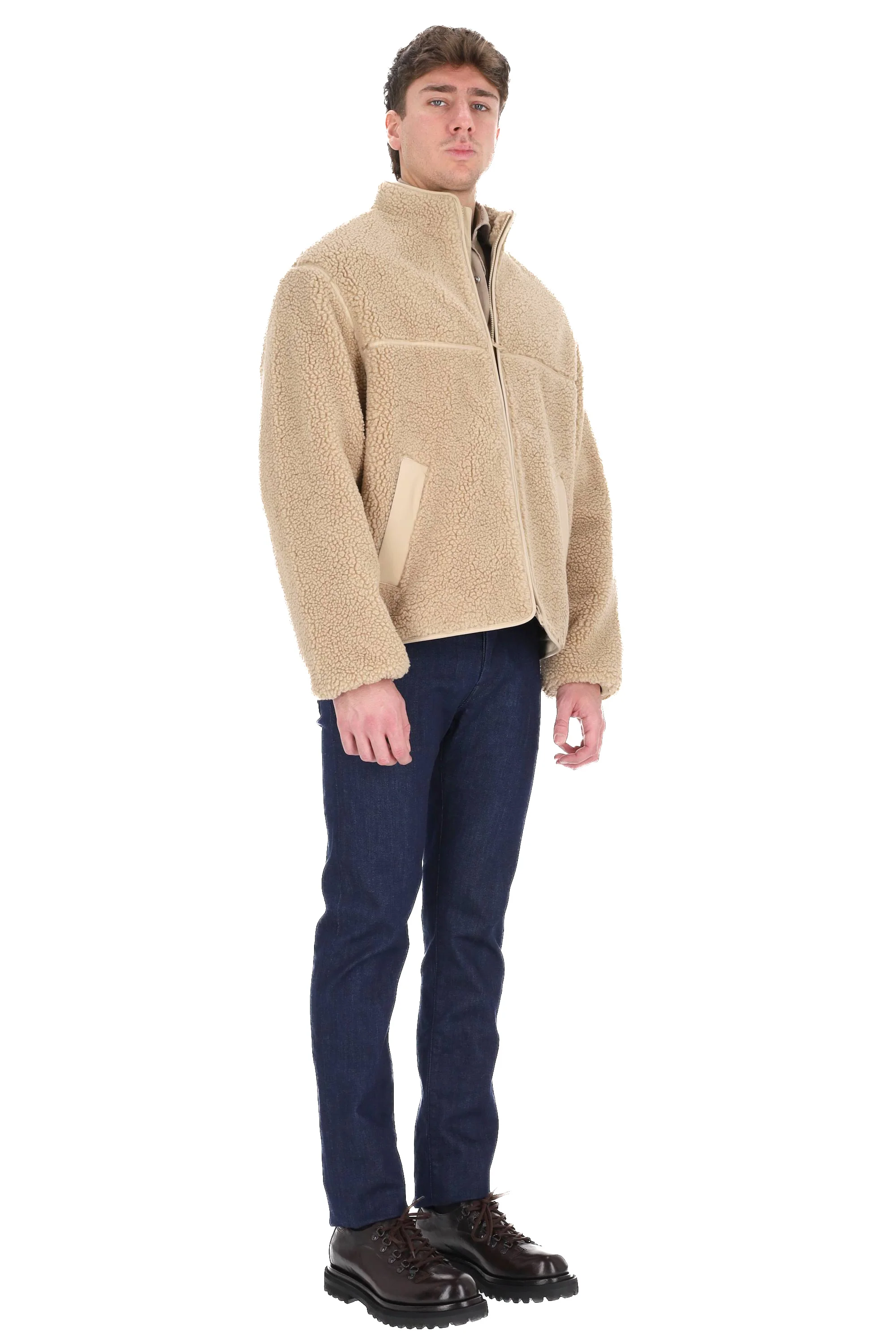 Maison Kitsune Lightweight Classic Overcoat for Men - Image 3
