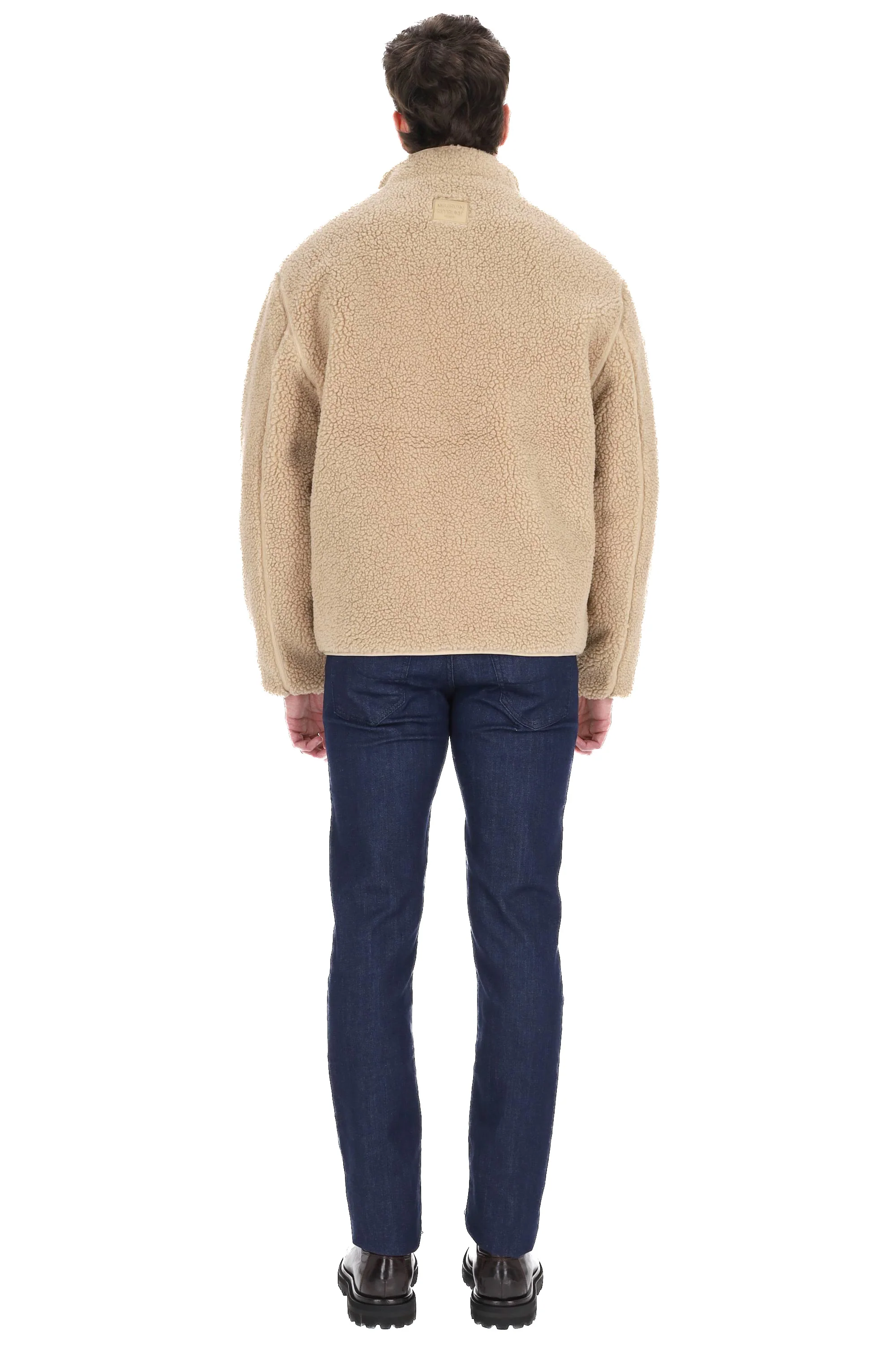 Maison Kitsune Lightweight Classic Overcoat for Men - Image 4