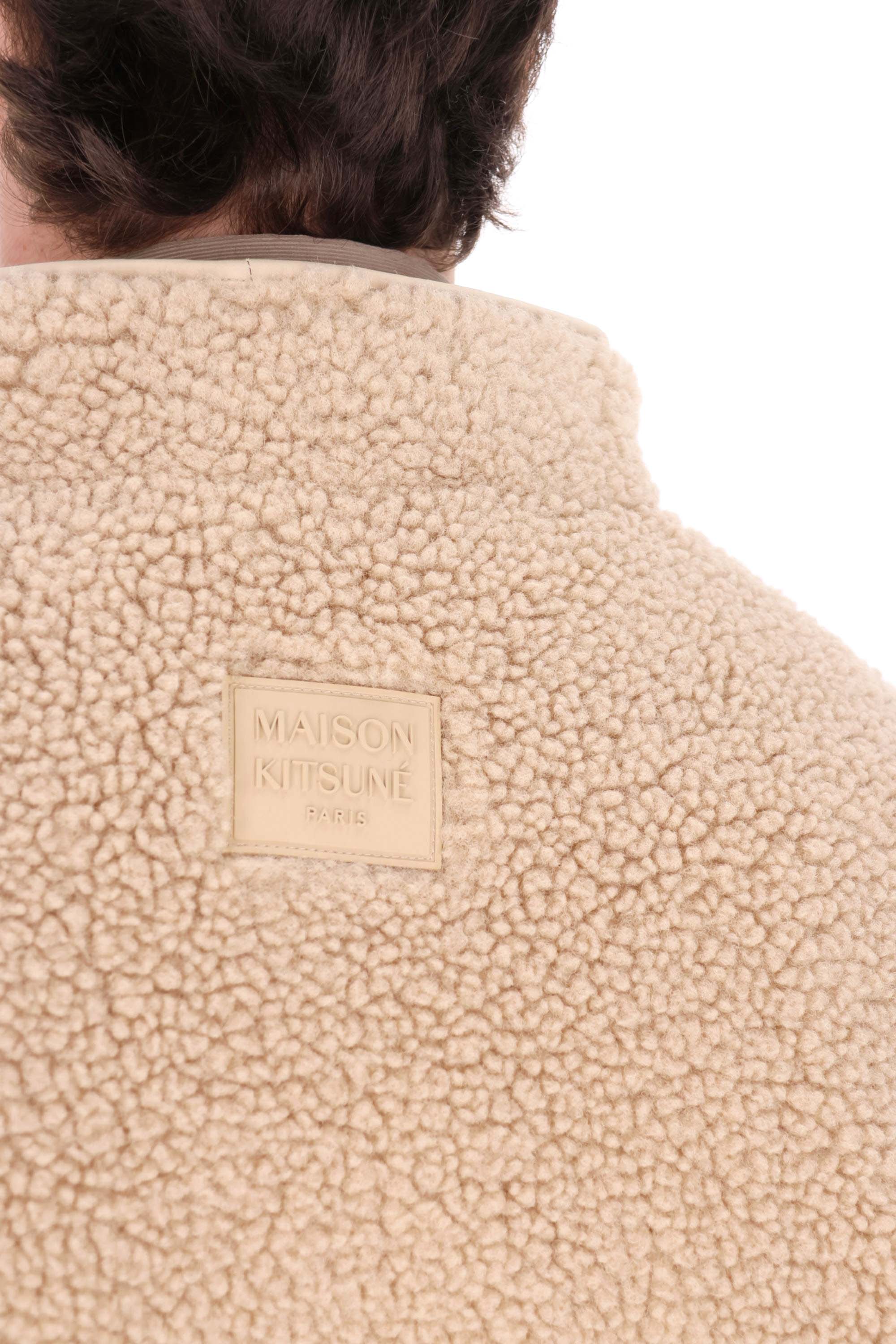 Maison Kitsune Lightweight Classic Overcoat for Men - Image 7