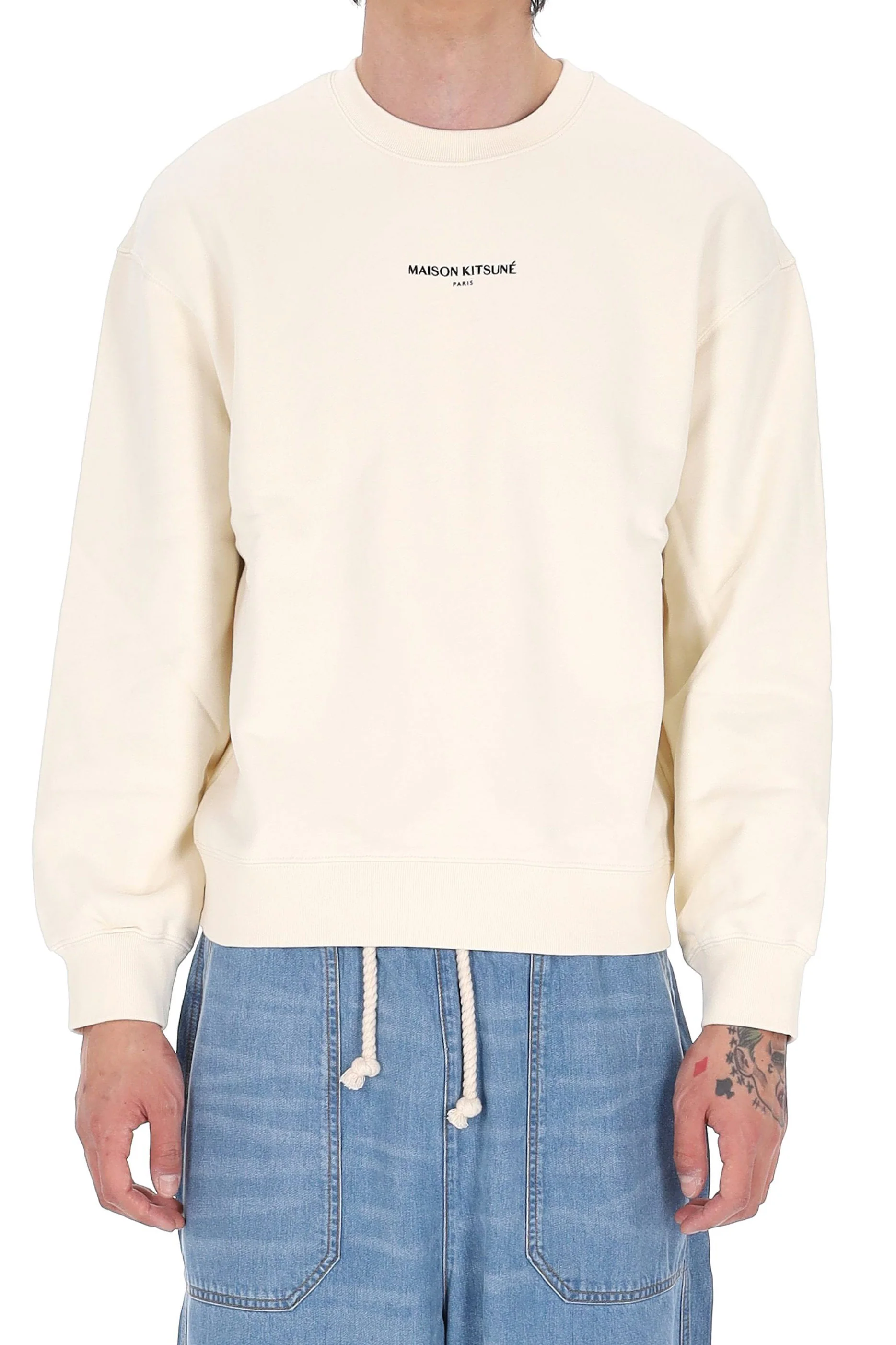 Maison Kitsune Lightweight Men's Sweater - P26 Season