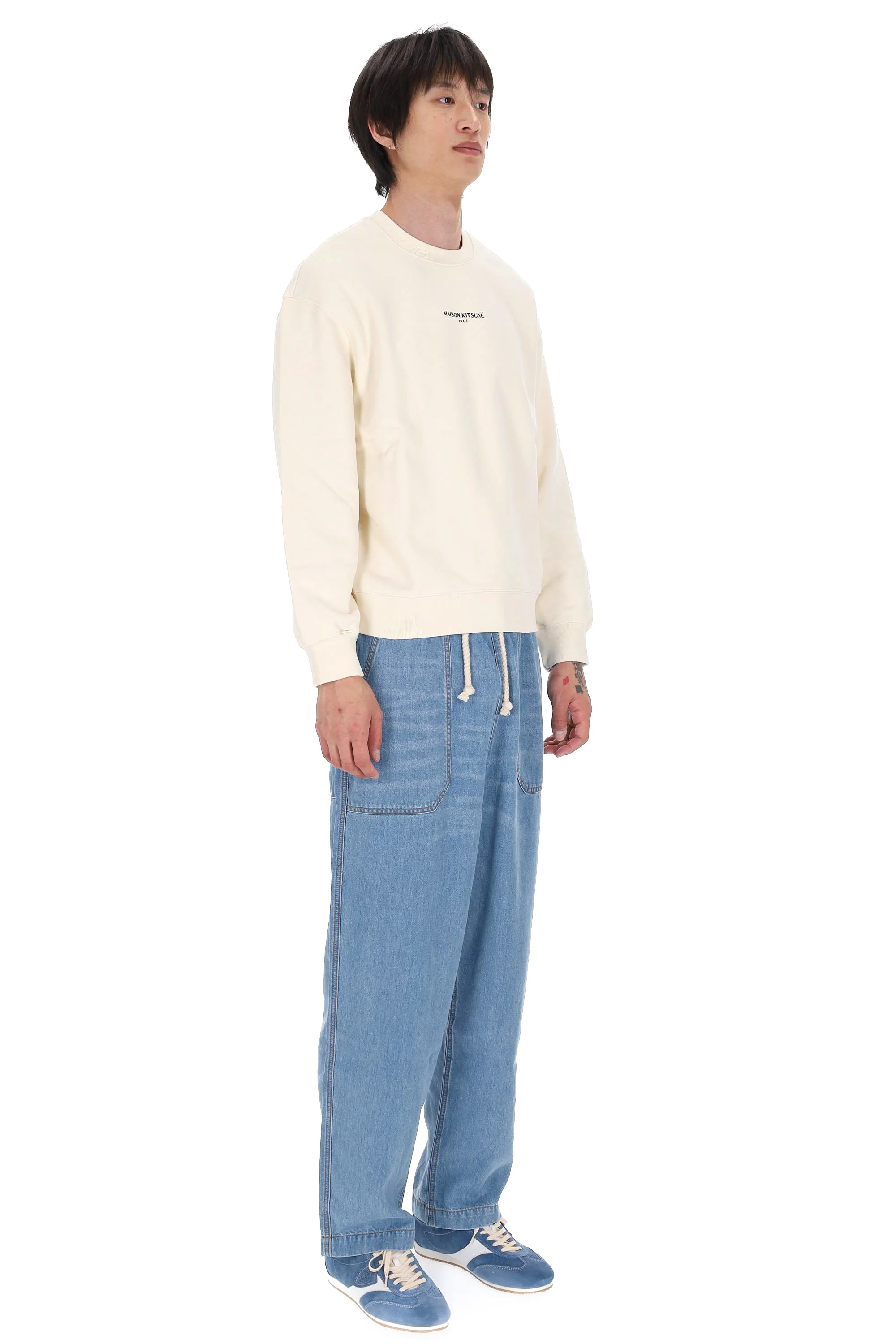 Maison Kitsune Lightweight Men's Sweater - P26 Season - Image 3